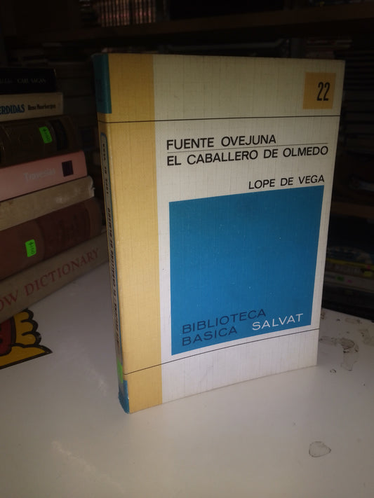 FUENTE OVEJUNA/EL CABALLERO DE OLMEDO POR LOPE DE VEGA USADO NOVELA LITERARIO 207