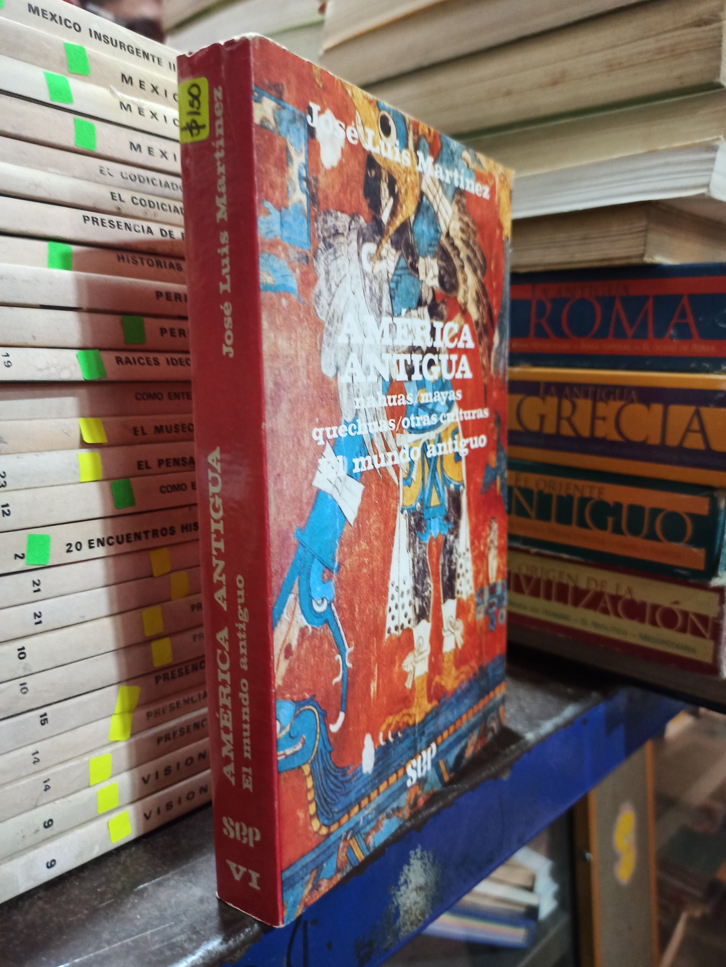 AMERICA ANTIGUA Y CULTURAS DEL MUNDO ANTIGUO POR JOSE LUIS MARTINEZ USADO HISTORIA ALDAMA