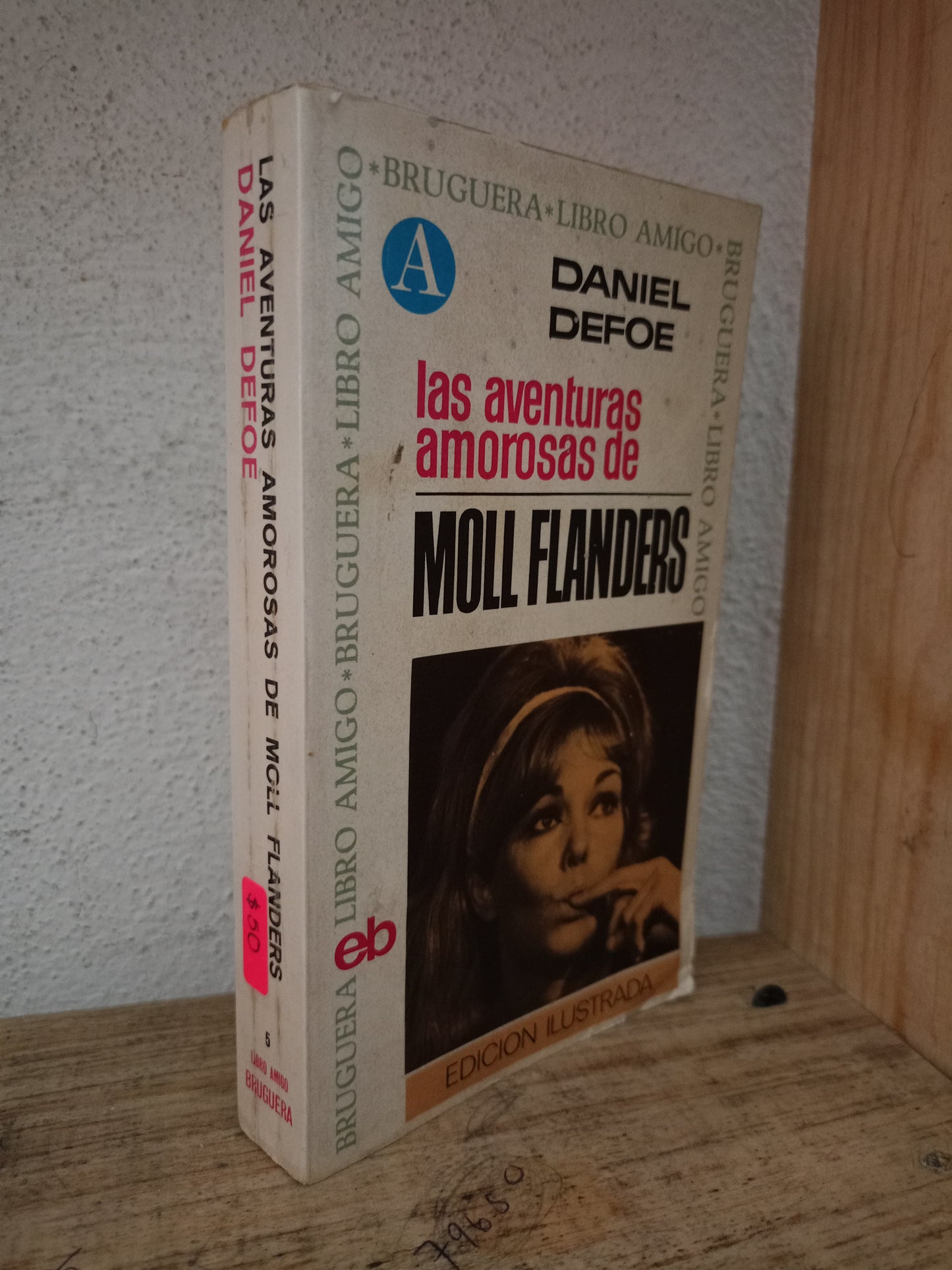 LAS AVENTURAS AMOROSAS DE MOLL FLANDERS POR DANIEL DEFOE USADO NOVELA LITERARIO 305