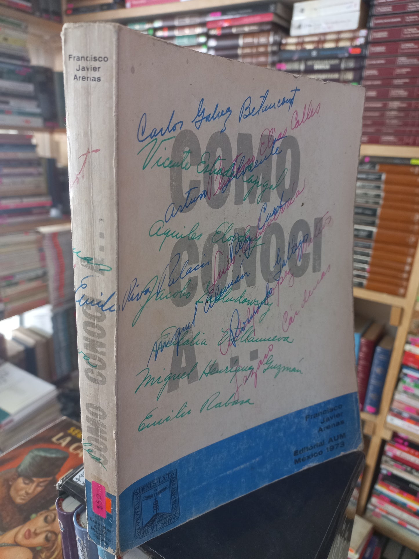 COMO CONOCÍ A... POR FRANCISCO JAVIER USADO NOVELA JUÁREZ