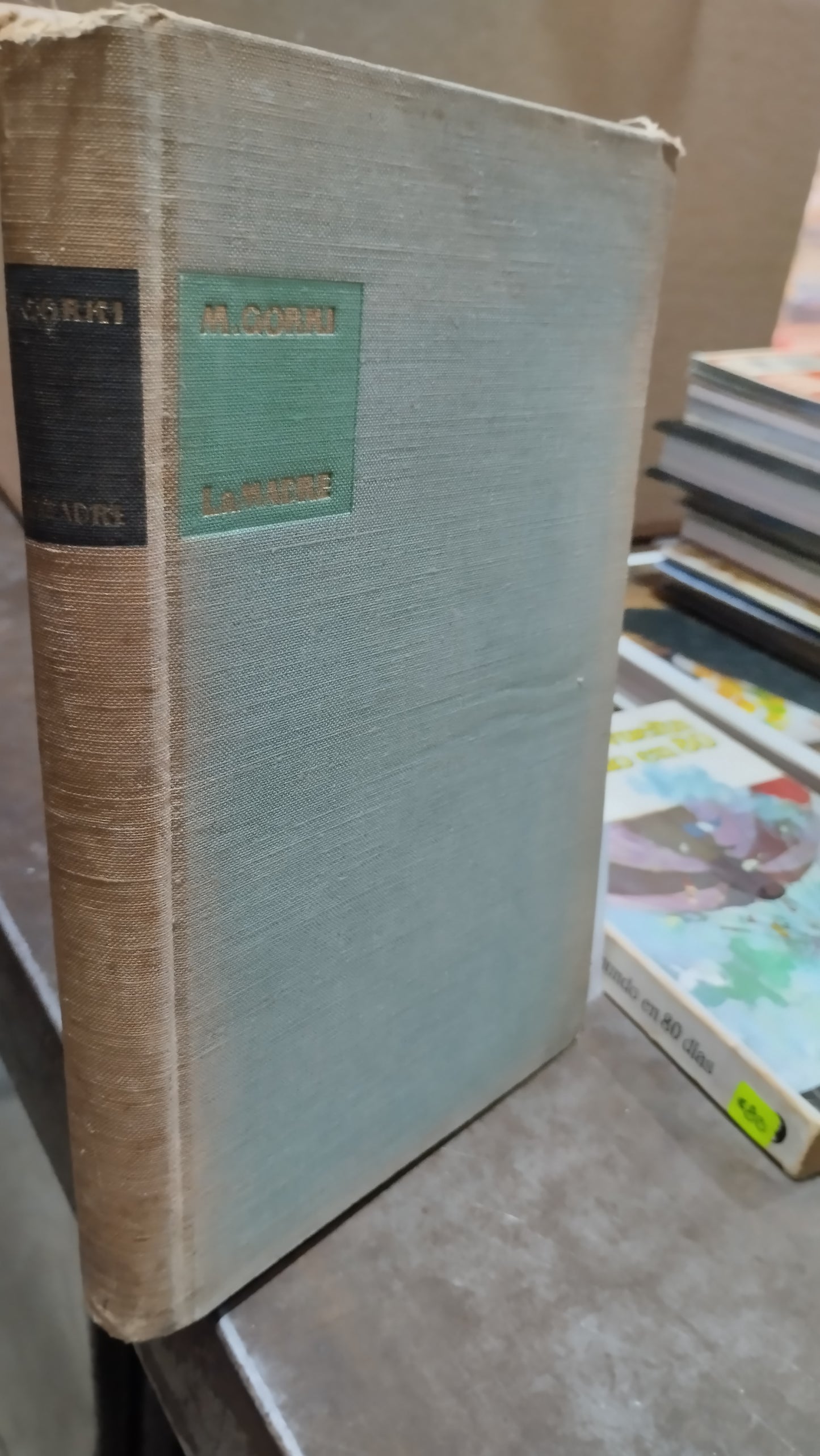 LA MADRE POR M GORKI LIBRO USADO NOVELAS ALDAMA