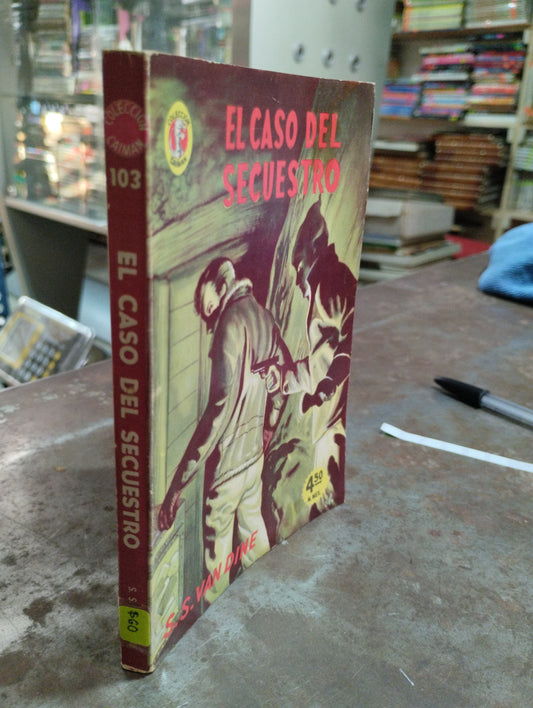 EL CASO DEL SECUESTRO POR S S VAN DINE USADO NOVELAS ALDAMA