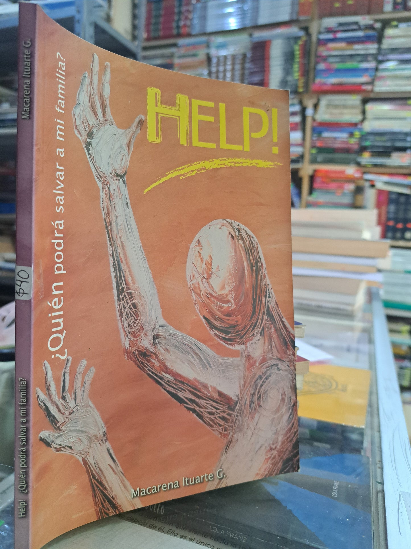¿ QUIÉN PODRÁ SALVAR A MI FAMILIA? MACARENA ITUARTE USADO NOVELA JUÁREZ