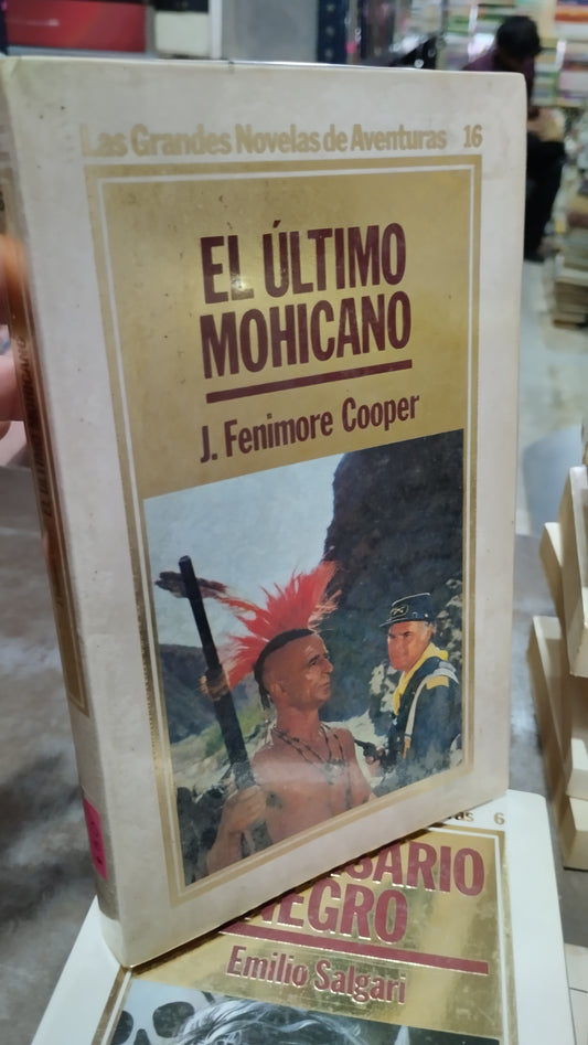 EL ULTIMO MOHICANO POR J FENIMORE COOPER LIBRO USADO NOVELAS ALDAMA