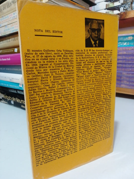 100 BIOGRAFIAS EN LA HISTORIA DE LA MUSICA POR GUILLERMO ORTA VELAZQUEZ USADO HISTORIA JUAREZ