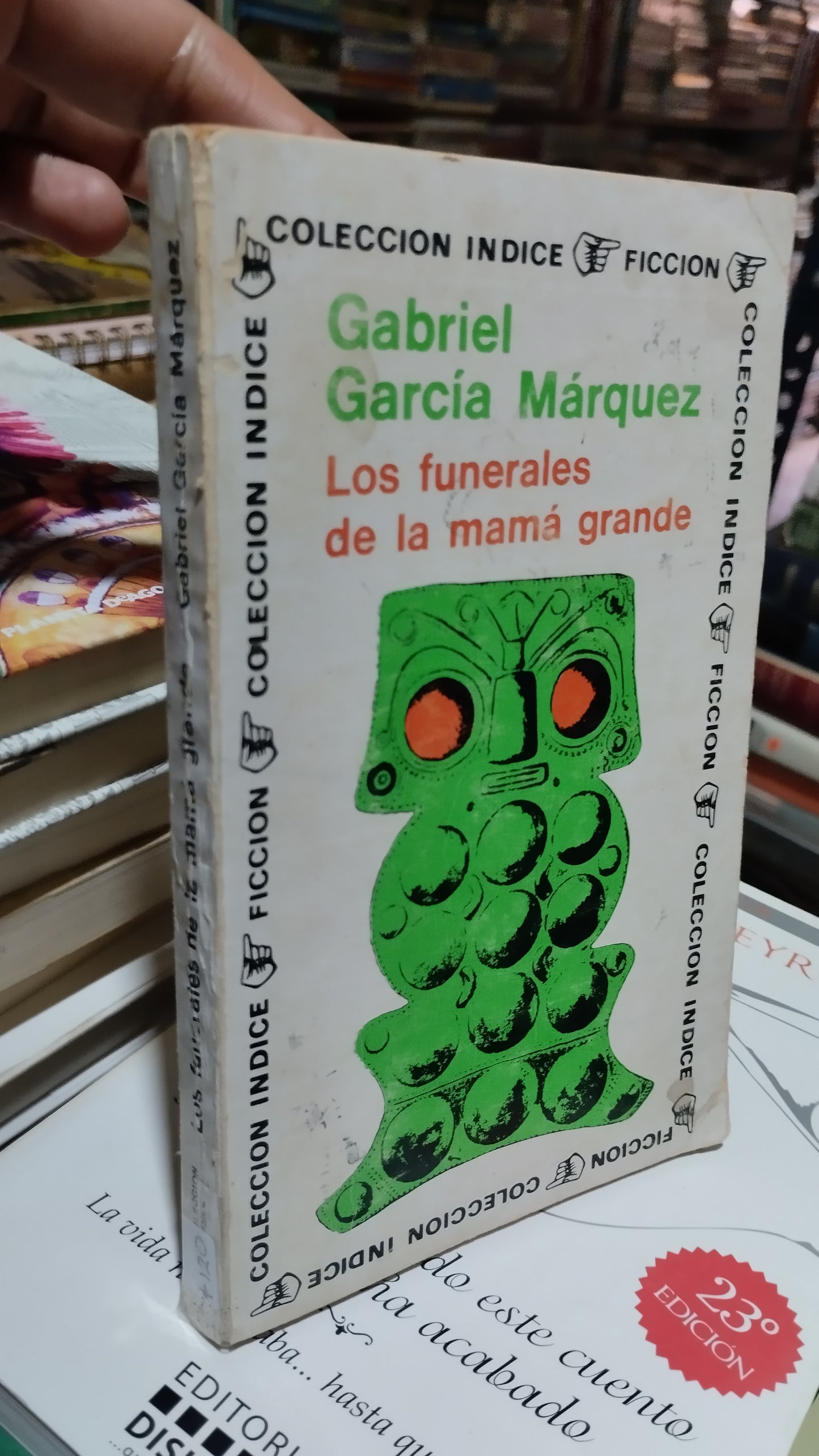LOS FUNERALES DE LA MAMA GRANDE POR GABRIEL GARCIA MARQUEZ LIBRO USADO POESIA ALDAMA