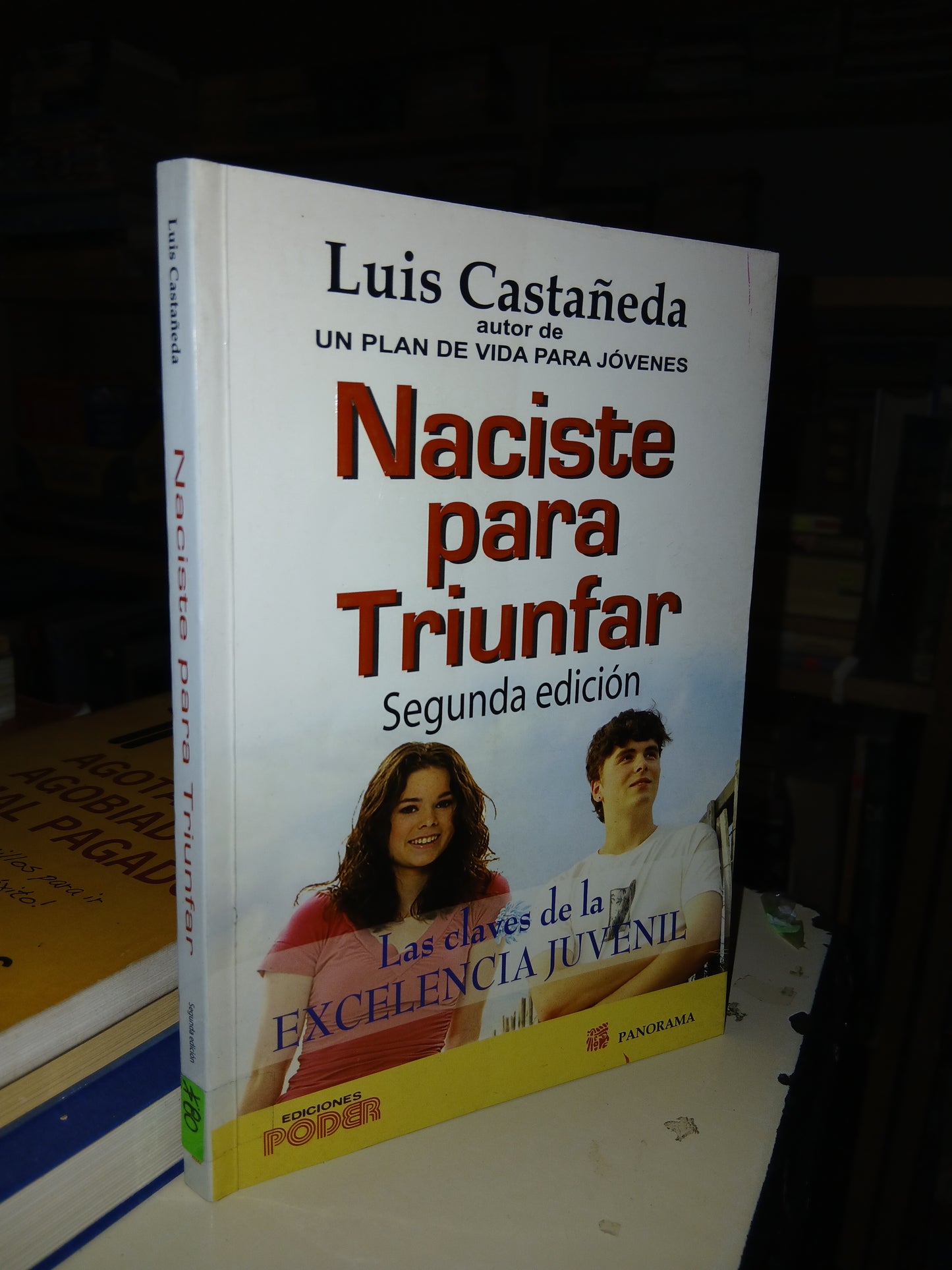 NACISTE PARA TRIUNFAR POR LUIS CASTAÑEDA USADO SUPERACIÓN PERSONAL LITERARIO 207