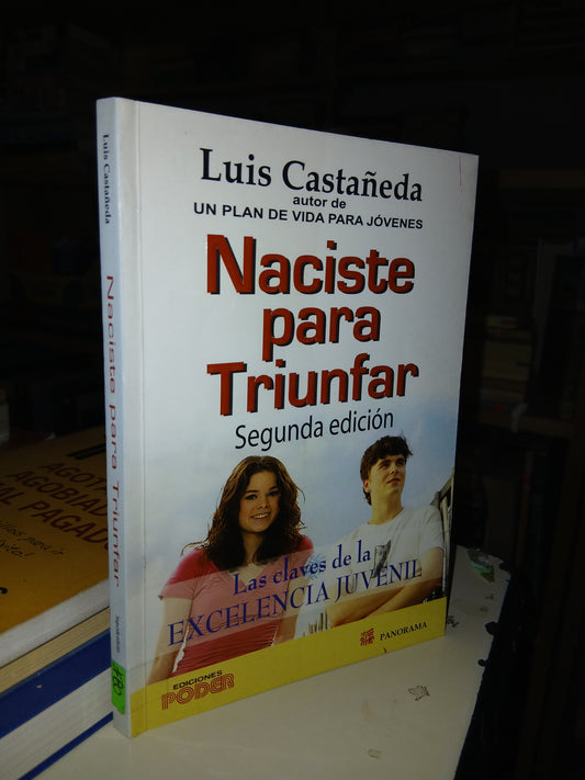 NACISTE PARA TRIUNFAR POR LUIS CASTAÑEDA USADO SUPERACIÓN PERSONAL LITERARIO 207