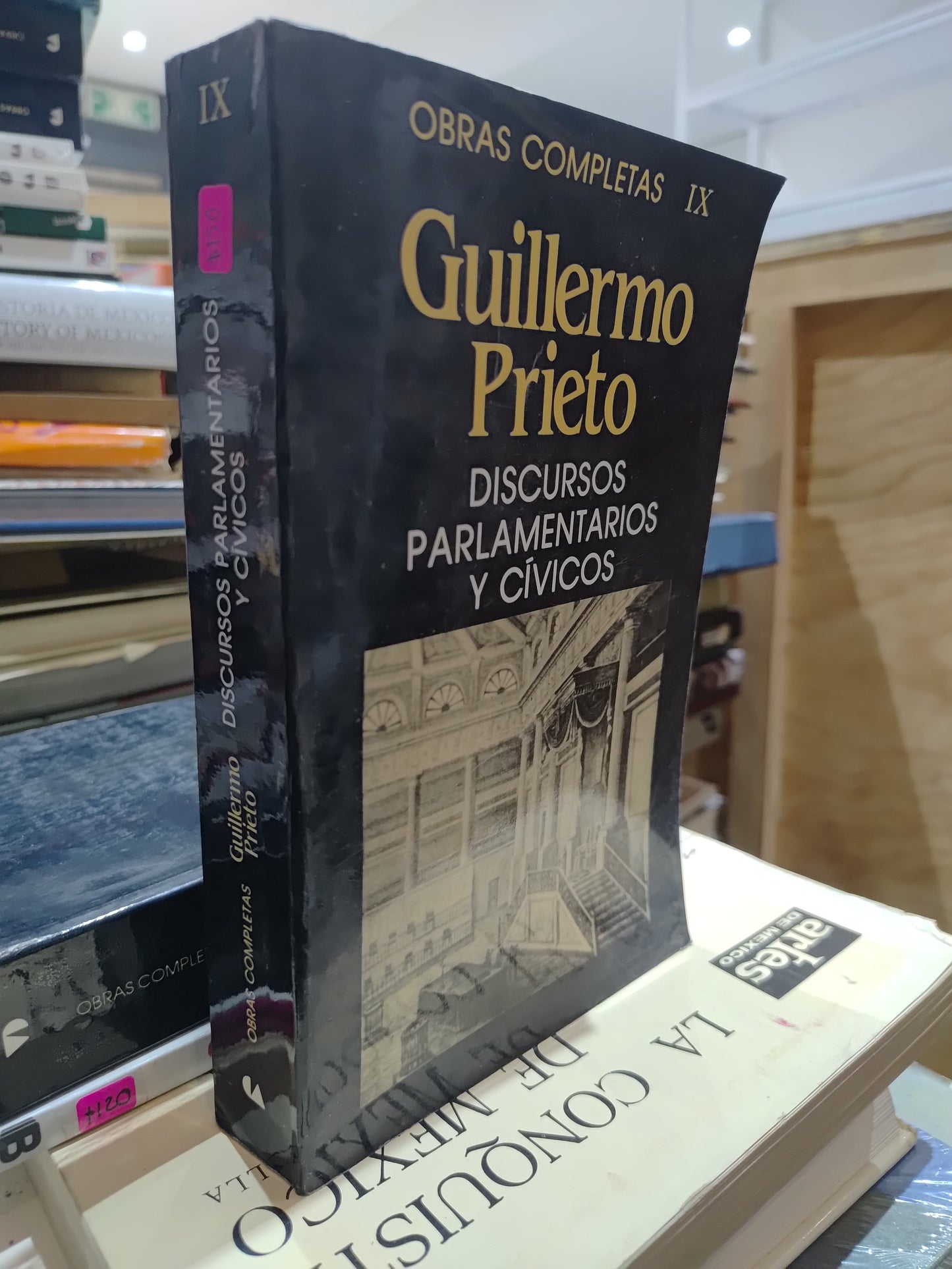 DISCURSOS PARLAMENTARIOS Y CIVICOS POR GUILLERMO PRIETO USADO NOVELAS JUAREZ 515