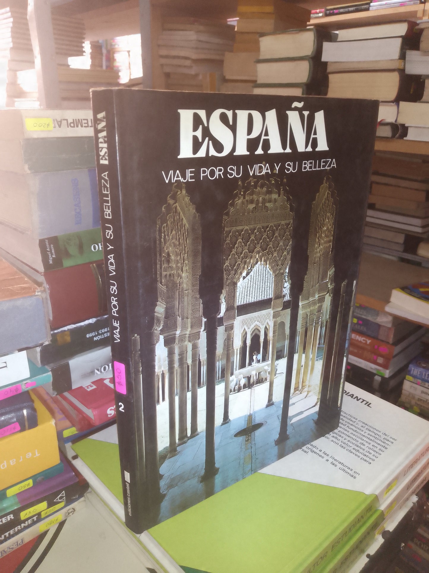ESPAÑA: VIAJE POR SU VIDA Y SU BELLEZA POR JOSÉ MARÍA CARANDELL USADO TURISMO LITERARIO 207