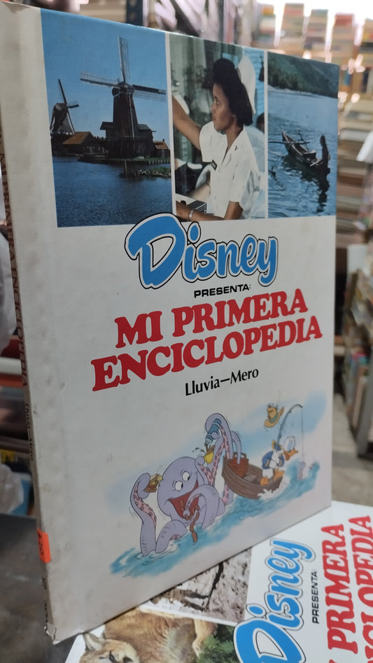 MI PRIMERA ENCICLOPEDIA LLUVIA MERO LIBRO USADO INFANTIL ALDAMA