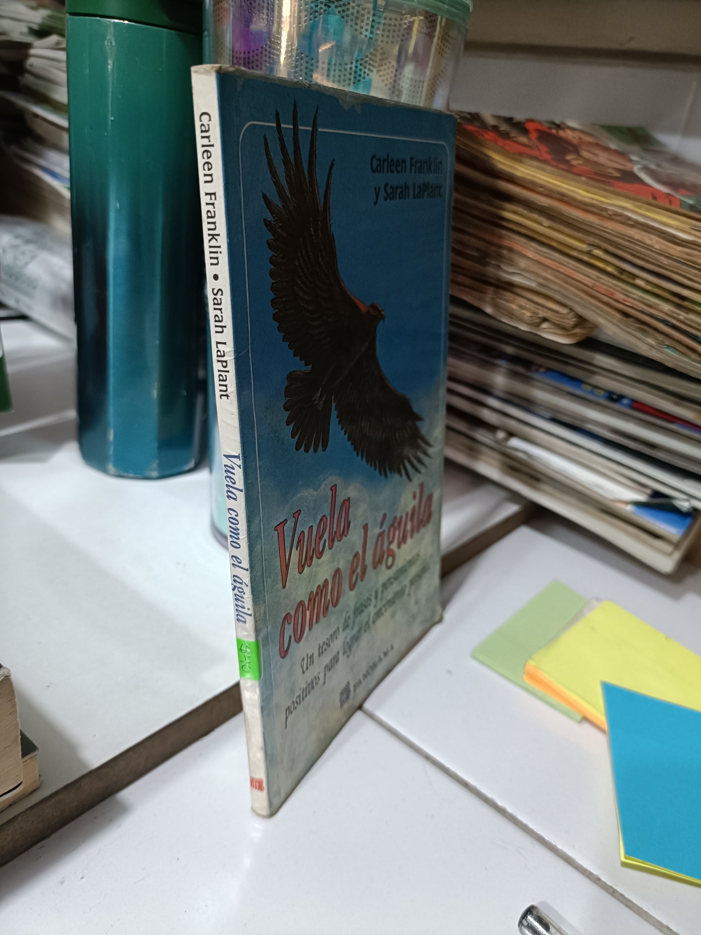 VUELA COMO EL AGUILA POR CARLEEN FRANKLIN Y SARAG LAPANT USADO SUPERACION PERSONAL JUÁREZ
