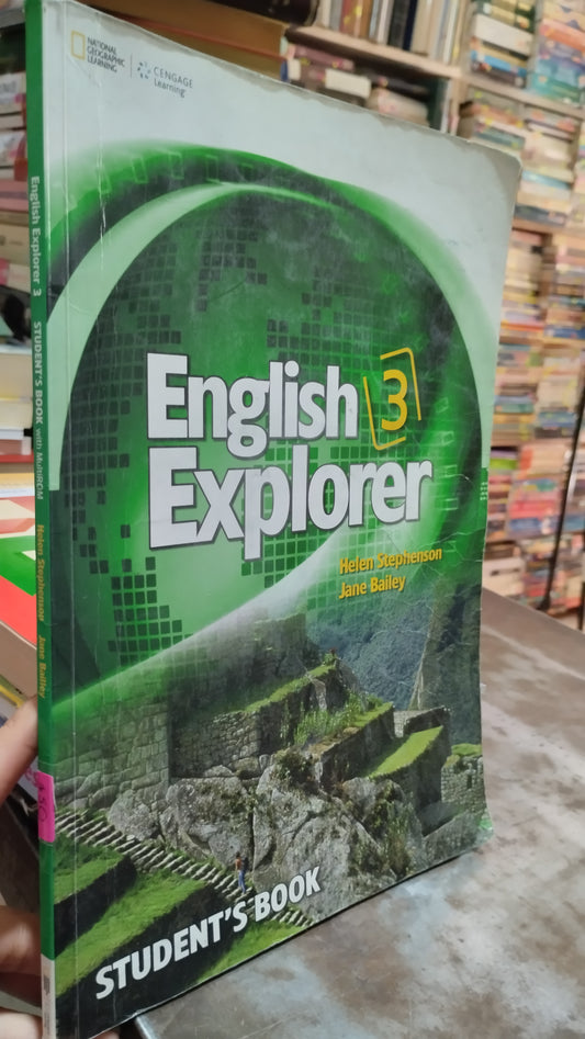 ENGLISH EXPLORER 3 POR HELEN STEPHENSON LIBRO USADO IDIOMAS ALDAMA