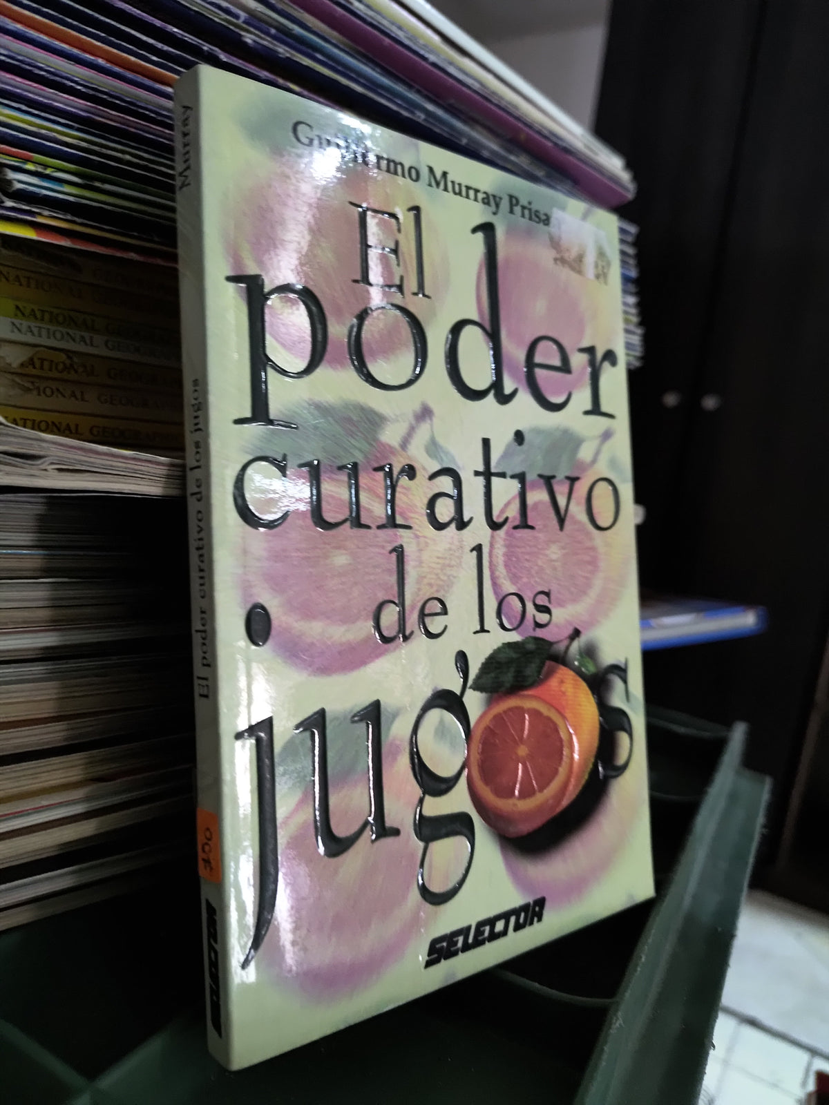 EL PODER CURATIVO DE LOS JUGOS POR GUILLERMO MURRAY PRISA USADO SALUD JUAREZ 515