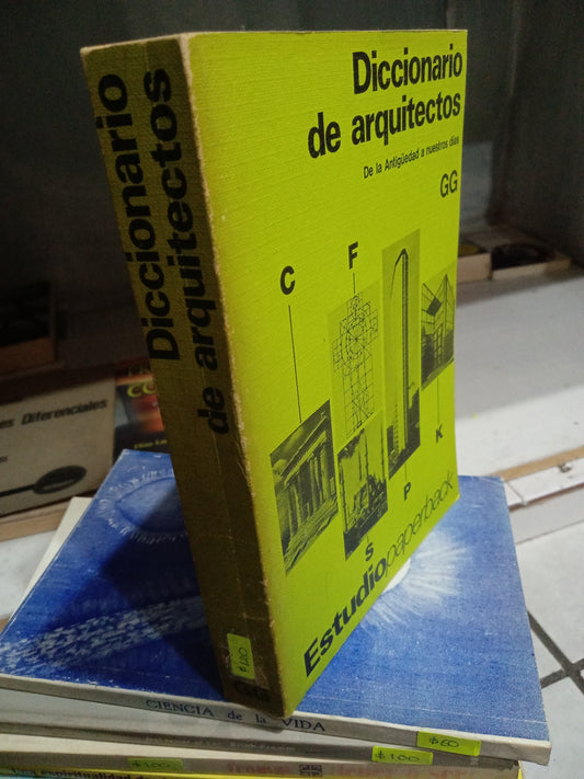 DICCIONARIO DE ARQUITECTOS USADO ARQUITECTURA JUAREZ