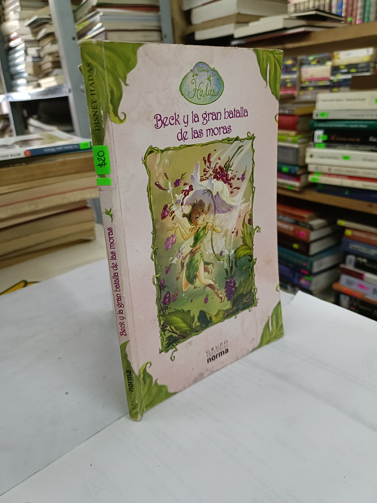 BECK Y LA GRAN BATALLA DE LAS MORAS POR LAURA DRISCOLL USADO INFANTIL LITERARIO 207