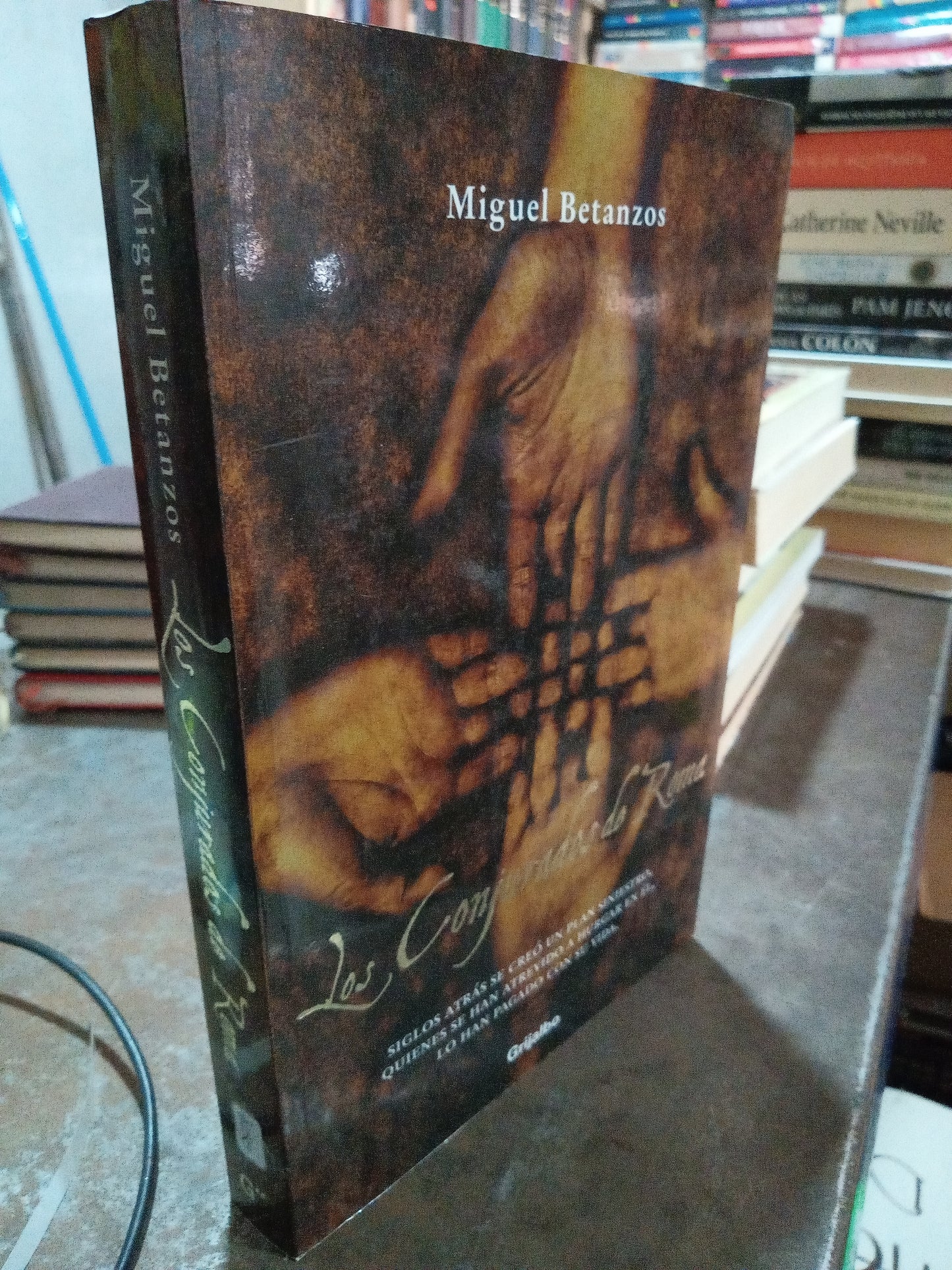 LOS CONJURADIS DE ROMA POR MIGUEL BETANZOS USADO NOVELA ALDAMA