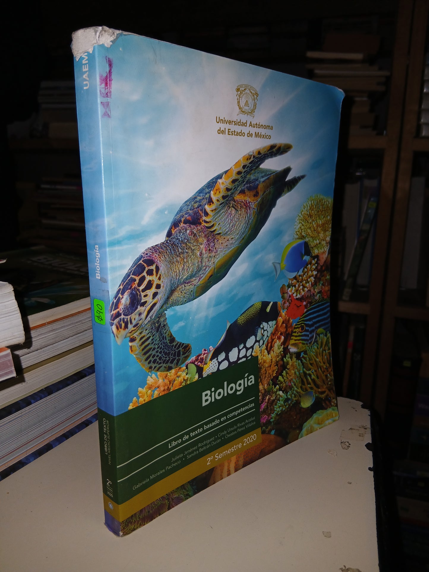 BIOLOGÍA 2° SEMESTRE (VARIOS AUTORES) USADO BIOLOGÍA LITERARIO 207