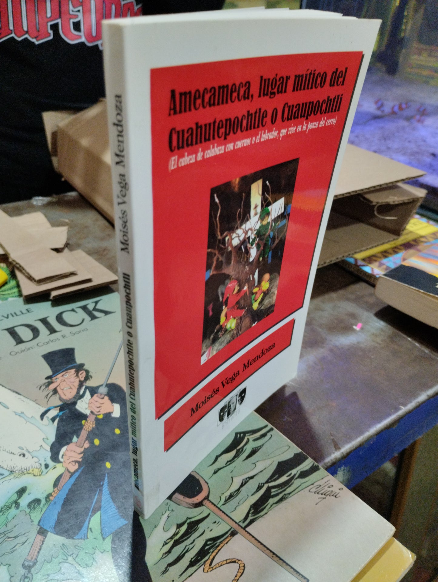 AMECAMECA, LUGAR MITICO DEL CUAHUTEPOCHTLE O CUAUPOCHTLI POR MOISES VEGA MENDOZA USADO HISTORIA ALDAMA
