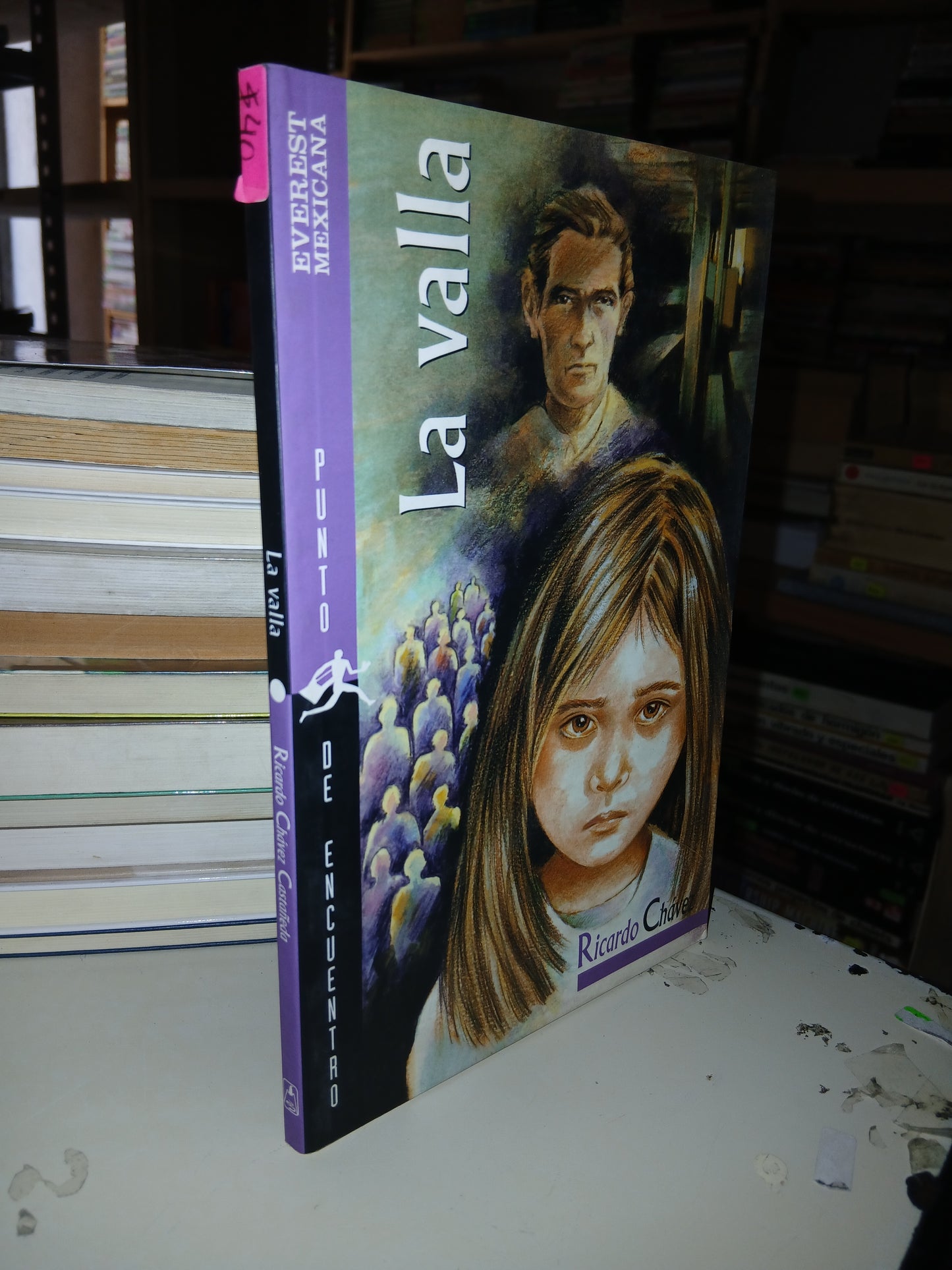 LA VALLA POR RICARDO CHÁVEZ USADO NOVELA LITERARIO 207