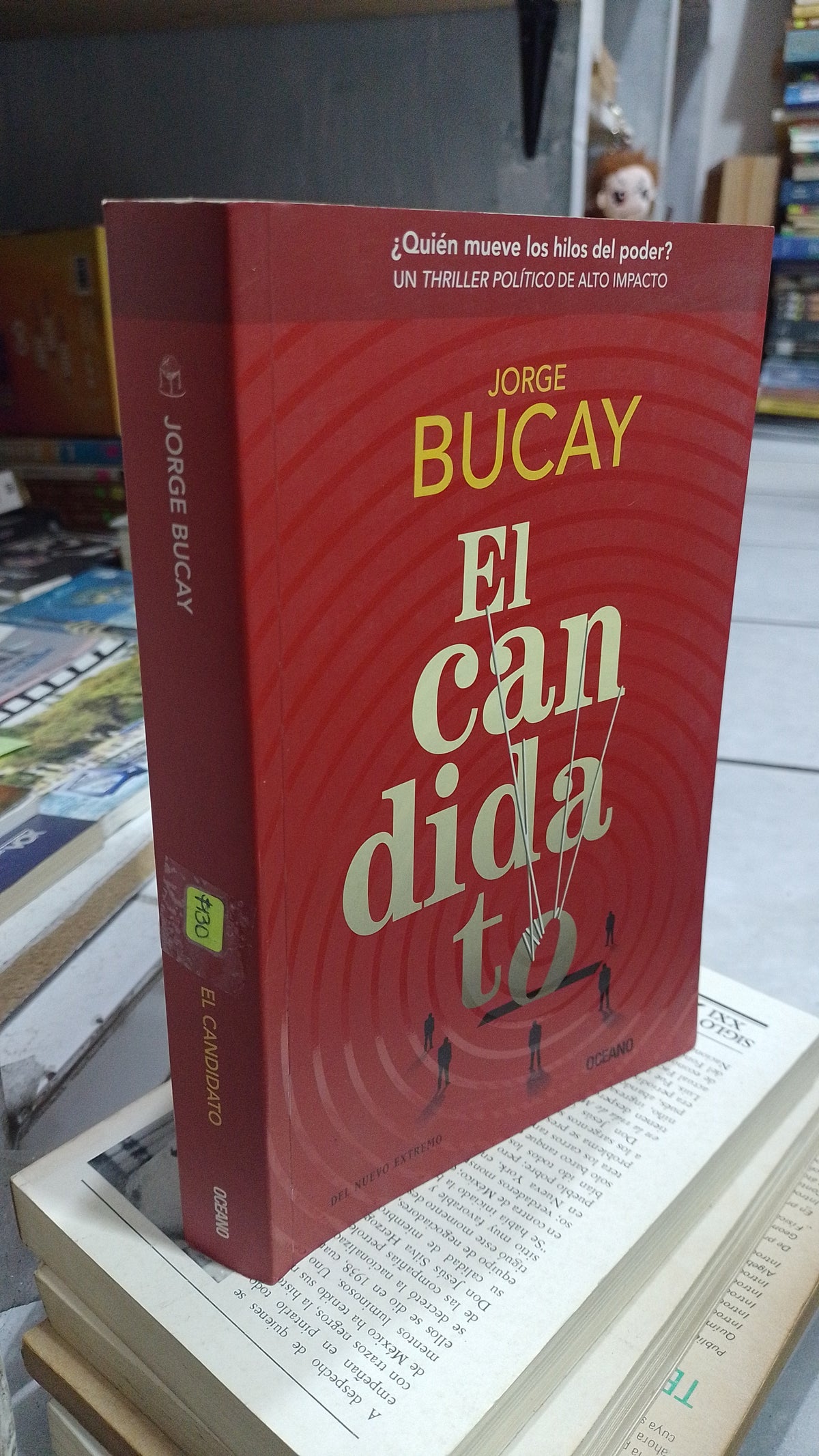 EL CANDIDATO POR JORGE BUCAY USADO SUPERACION PERSONAL JUAREZ 515