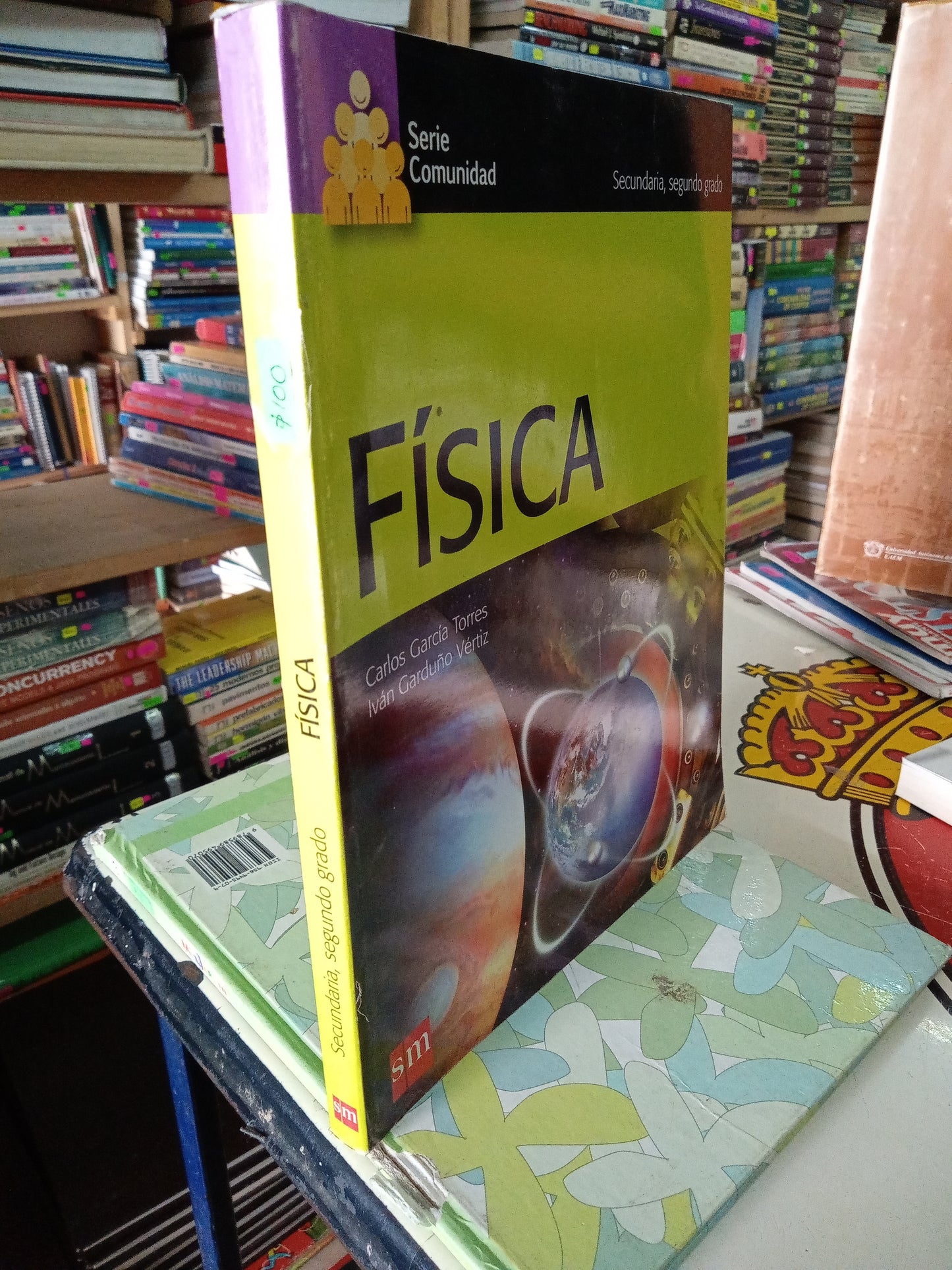 FISICA POR CARLOS GARCIA TORRES USADO FISICA LITERARIO 207