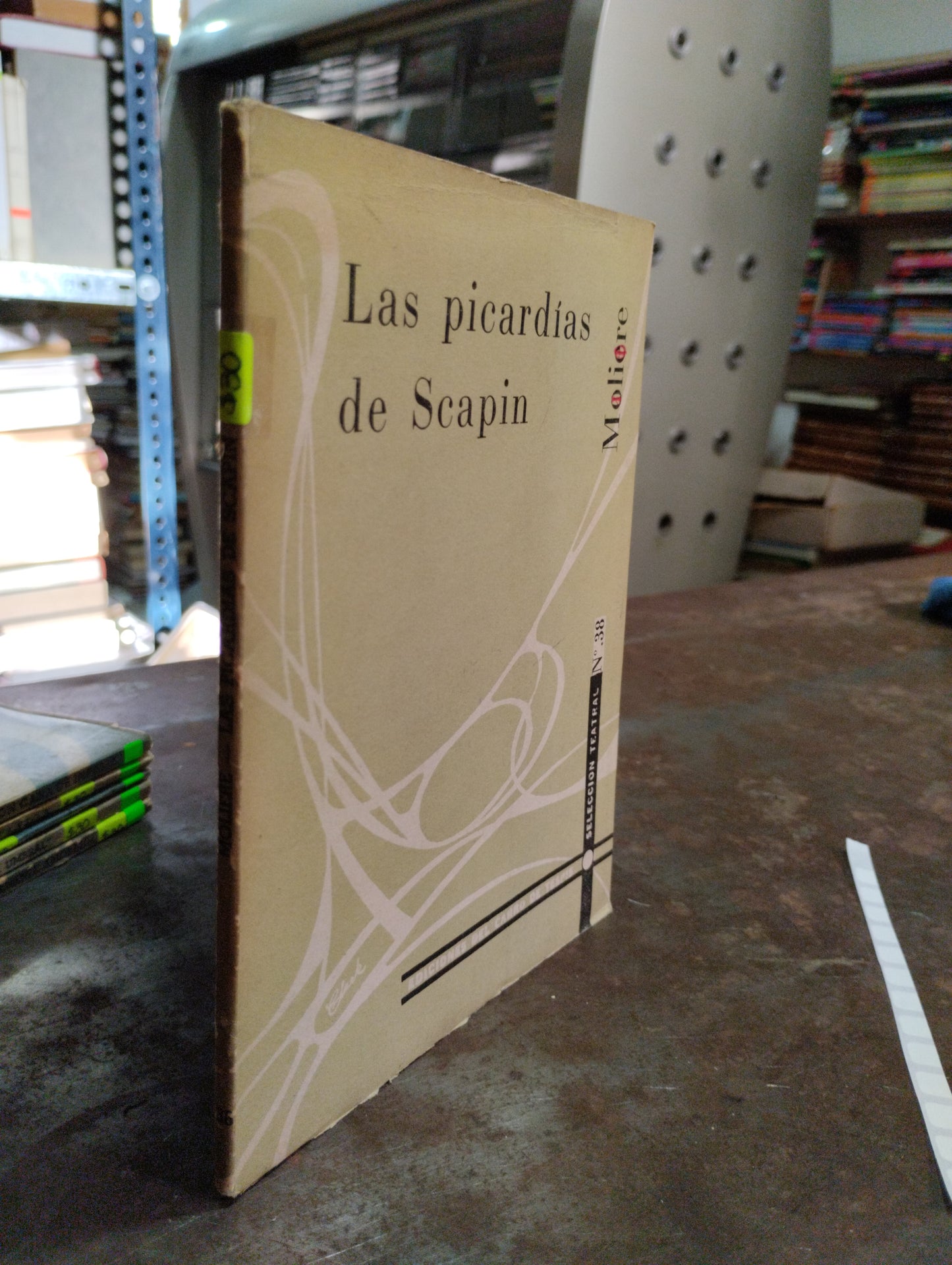 LAS PICARDIAS DE SCAPIN POR MOLIERE USADO NOVELAS ALDAMA