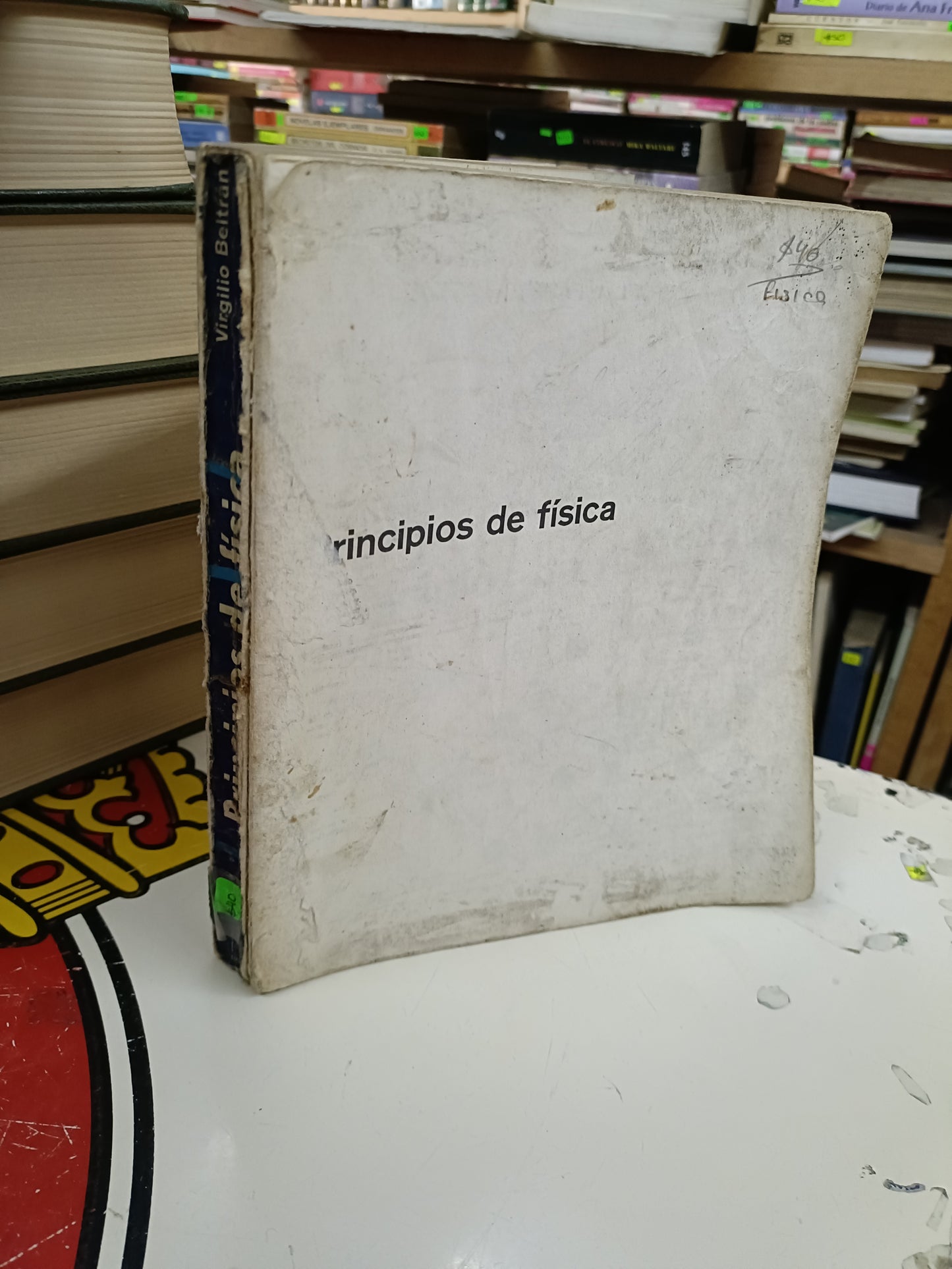 PRINCIPIOS DE FISICA POR VIRGILIO BELTRÁN USADO FÍSICA LITERARIO 207