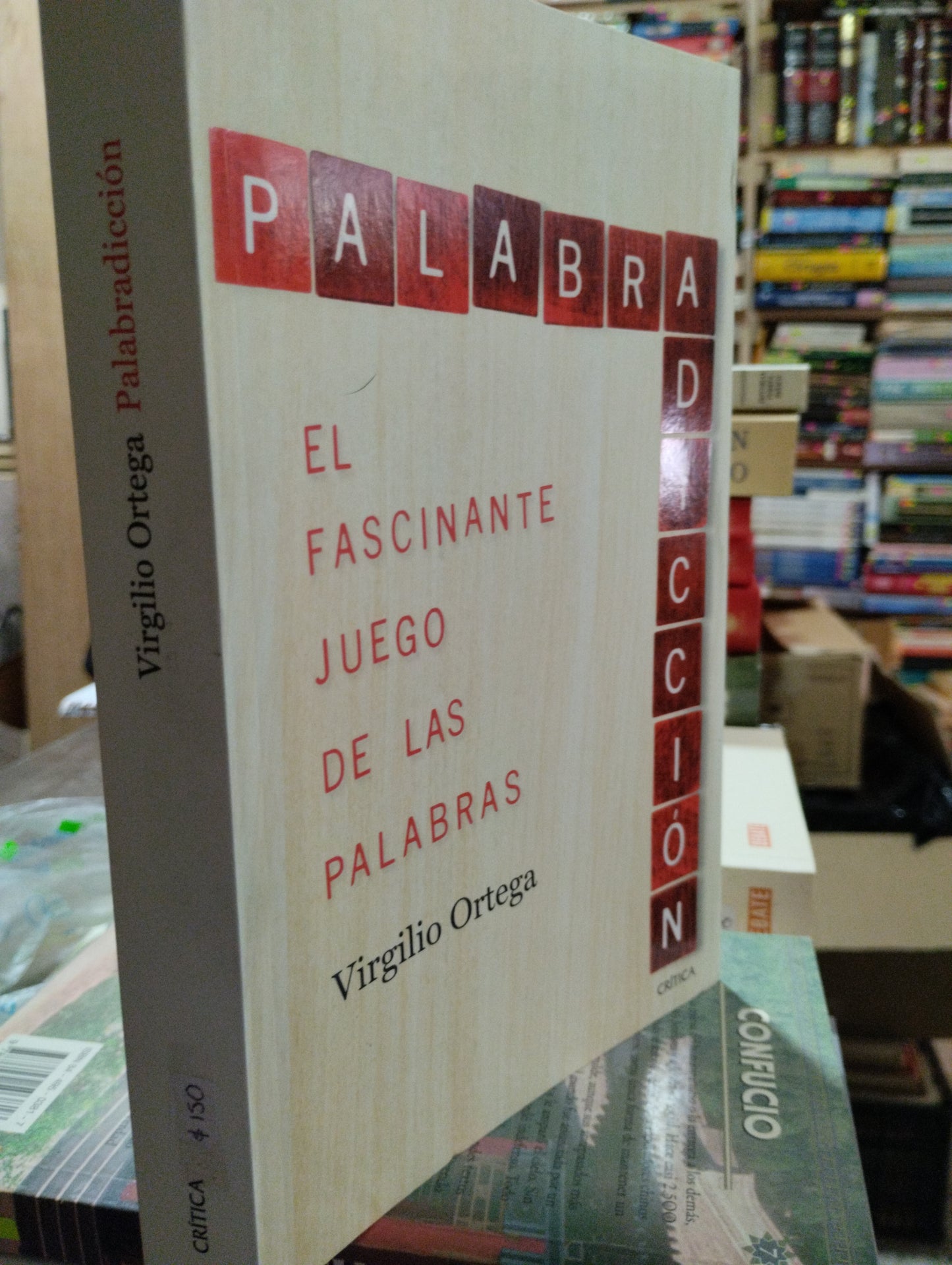 PALABRADICCION POR VIRGILIO ORTEGA USADO NOVELAS ALDAMA