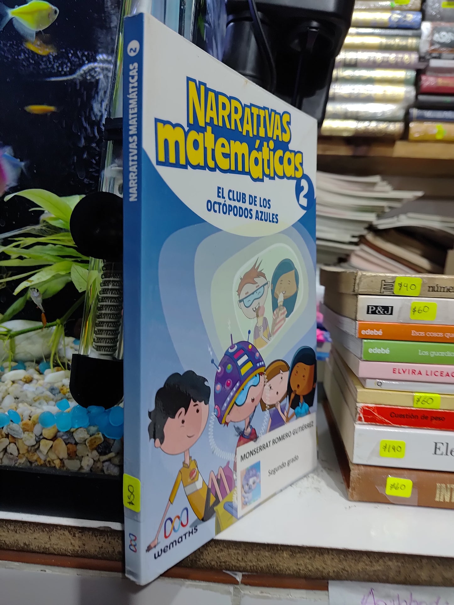 NARRATIVAS MATEMATICAS 2 POR EDITORIAL WEMATHS USADO INFANTILES JUAREZ 507