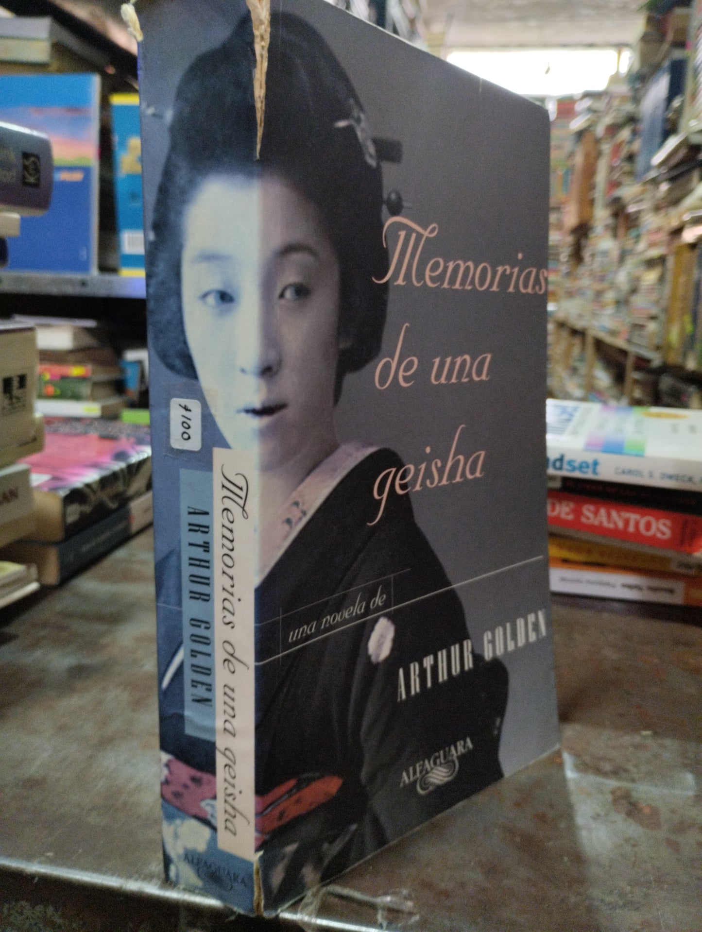 MEMORIAS DE UNA GEISHA POR ARTHUR GOLDEN USADO NOVELAS ALDAMA