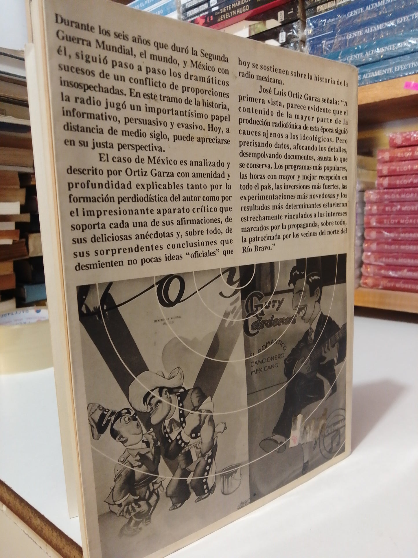 LA GUERRA DE LAS ONDAS POR JOSE LUIS ORTIZ GARZA USADO HISTORIA JUAREZ