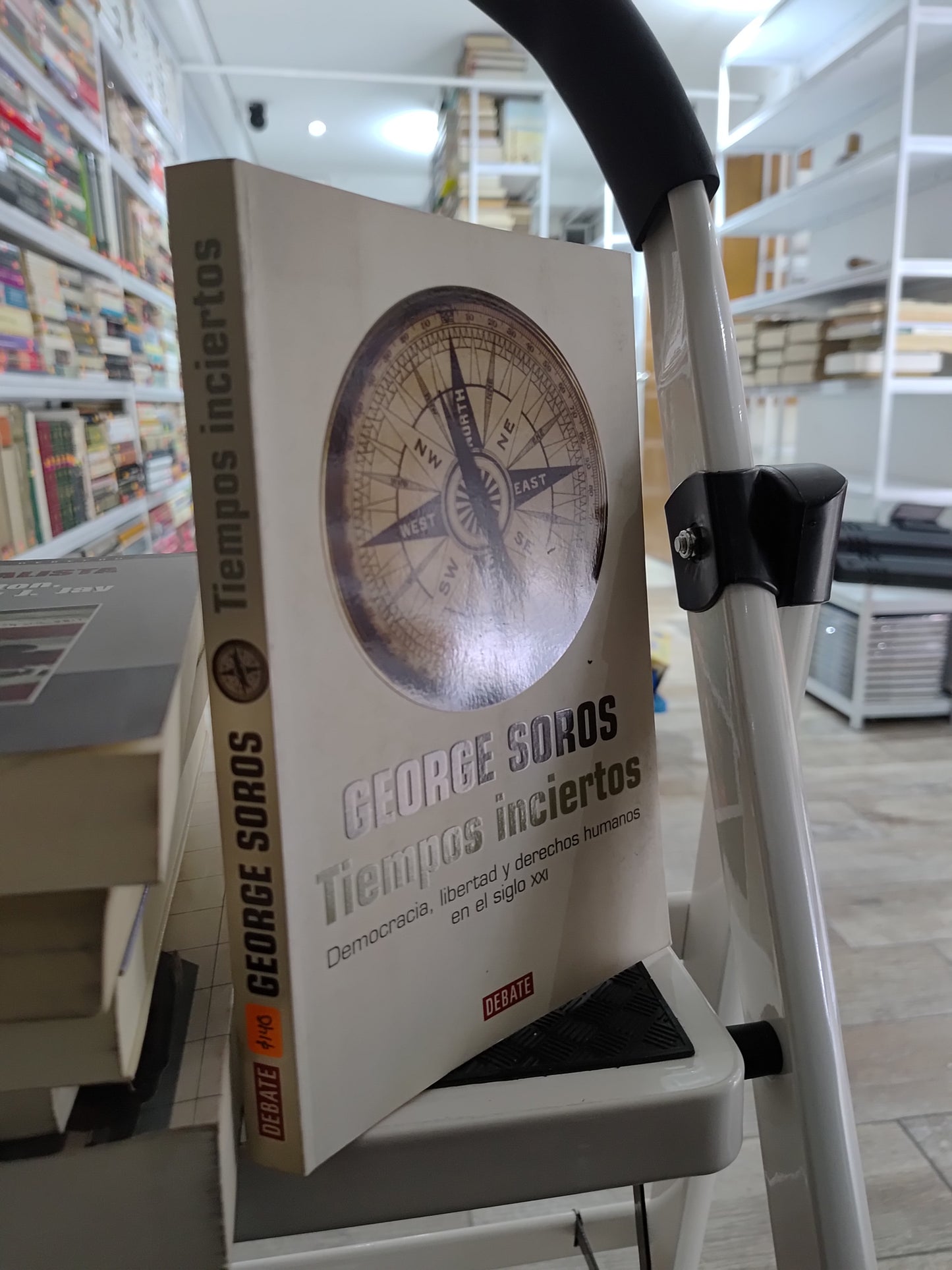 TIEMPOS INCIERTOS POR GEORGE SOROS USADO SOCIOLOGIA JUAREZ 515