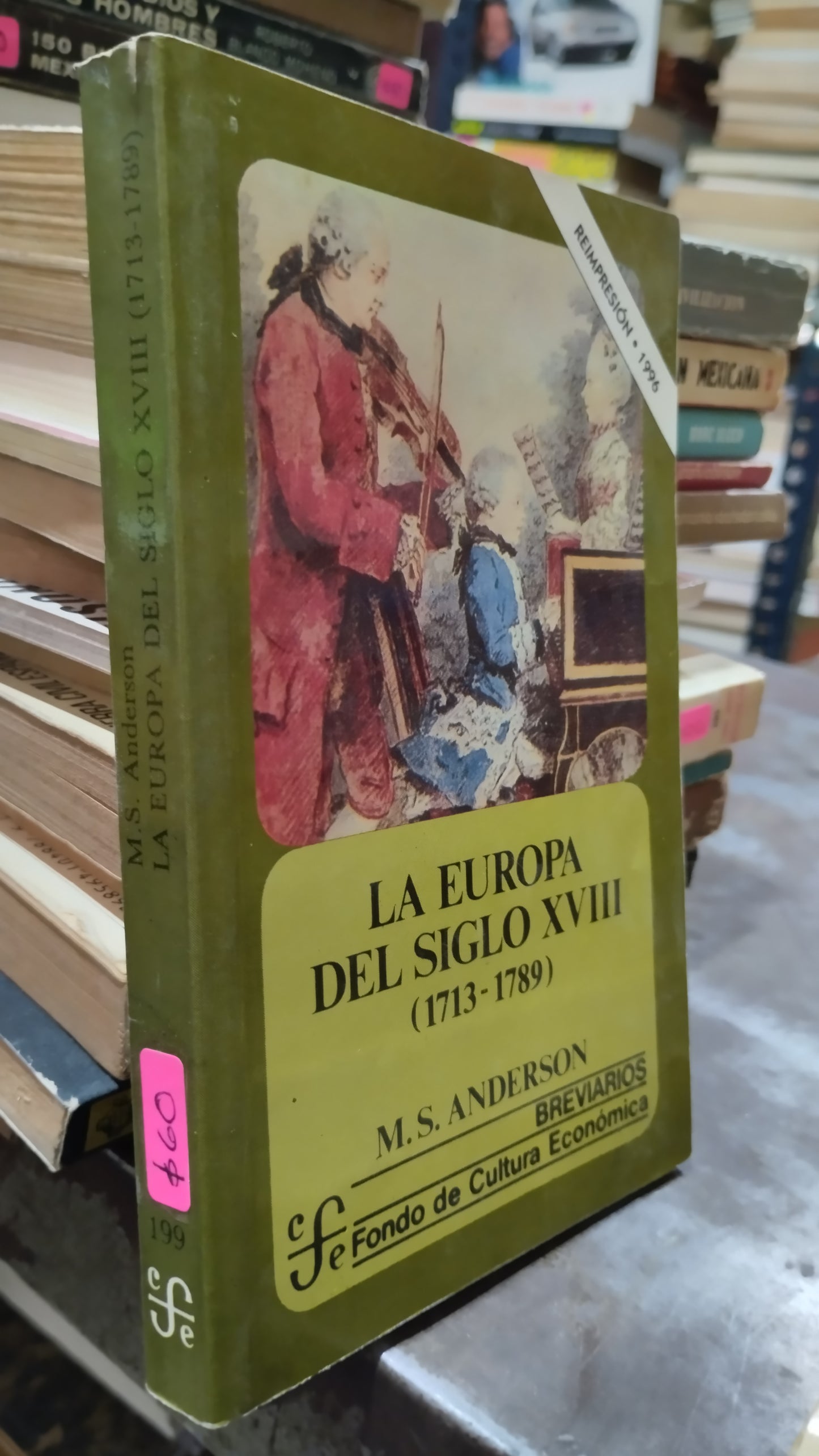 LA EUROPA DEL SIGLO XVIII POR M S ANDERSON LIBRO USADO HISTORIA ALDAMA