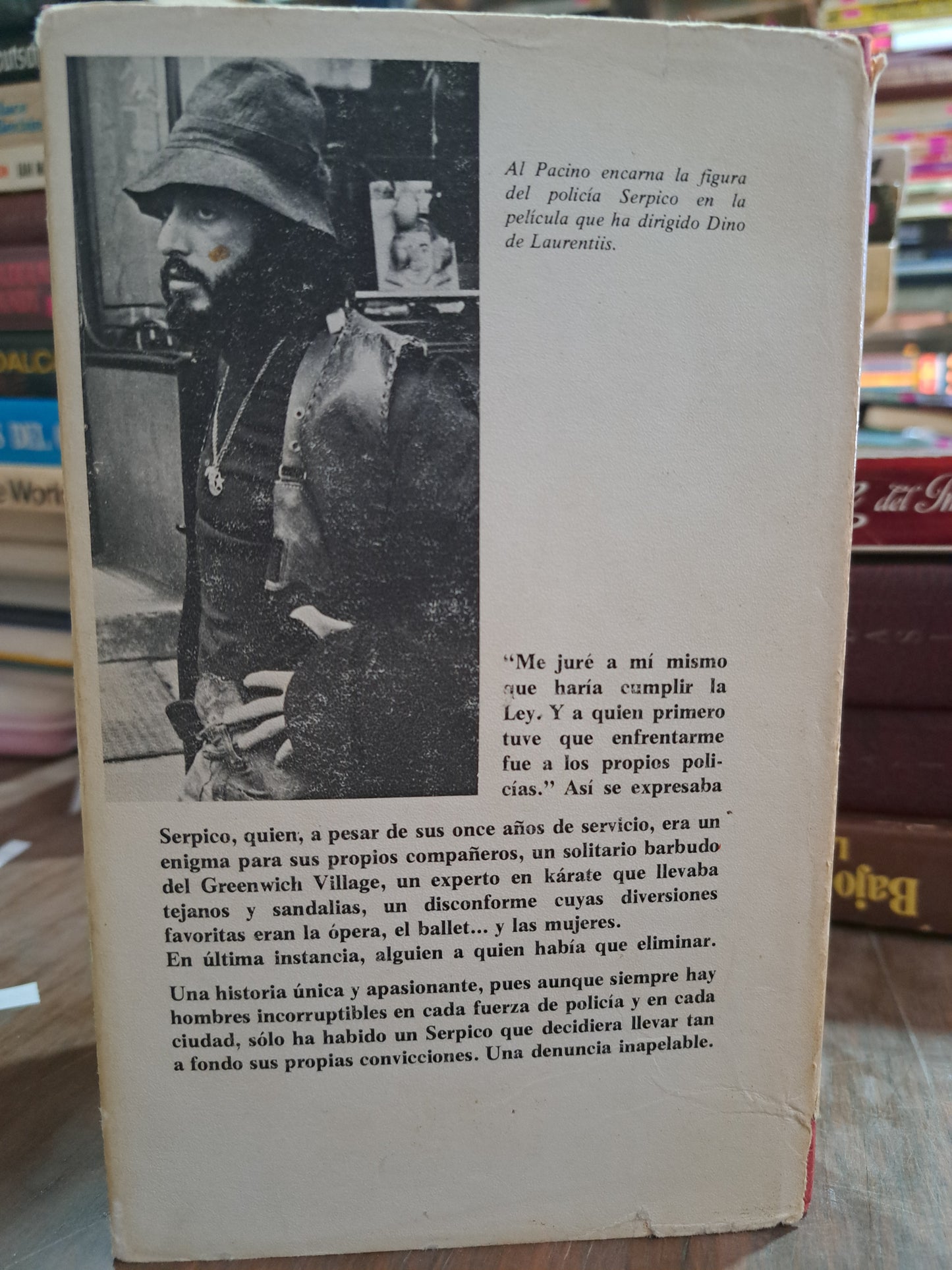 SERPICO PETER MAAS USADO NOVELA ALDAMA