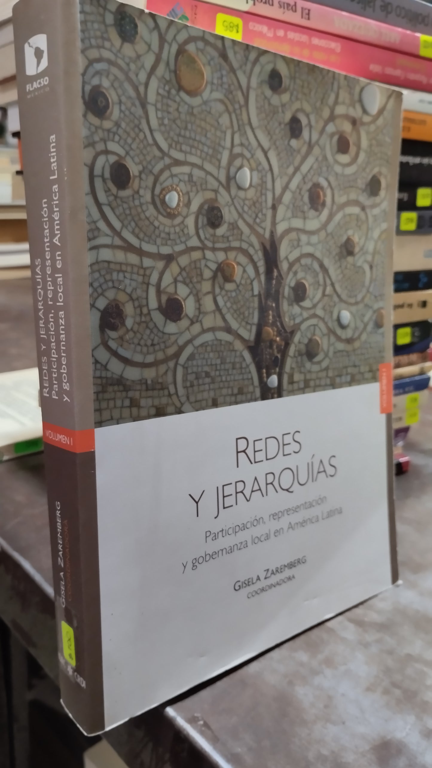 REDES Y JERARQUIAS POR GISELA ZAREMBERG LIBRO USADO POLITICA ALDAMA