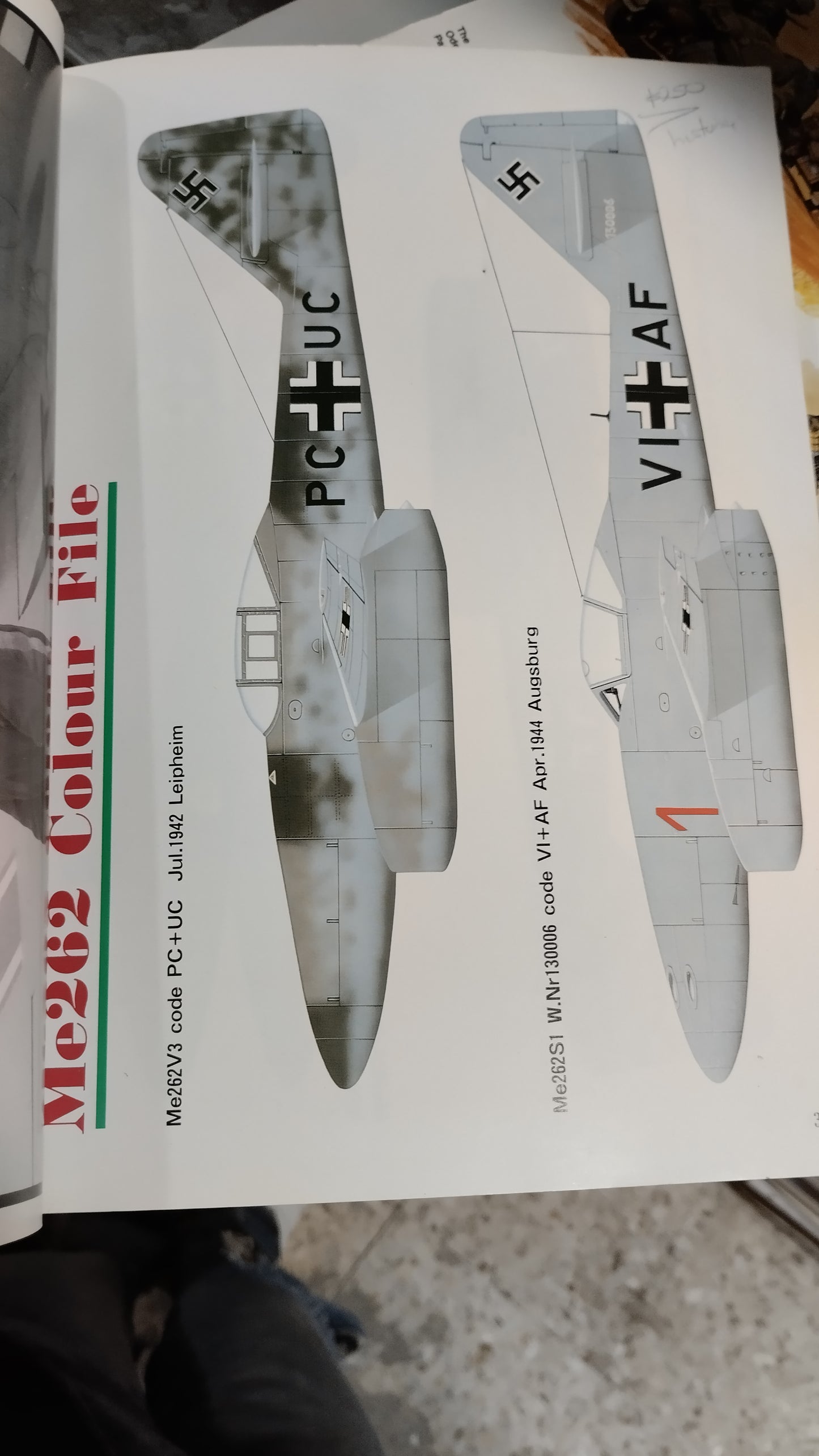 MESSERSCHMITT ME 262 LIBRO USADO HISTORIA ALDAMA