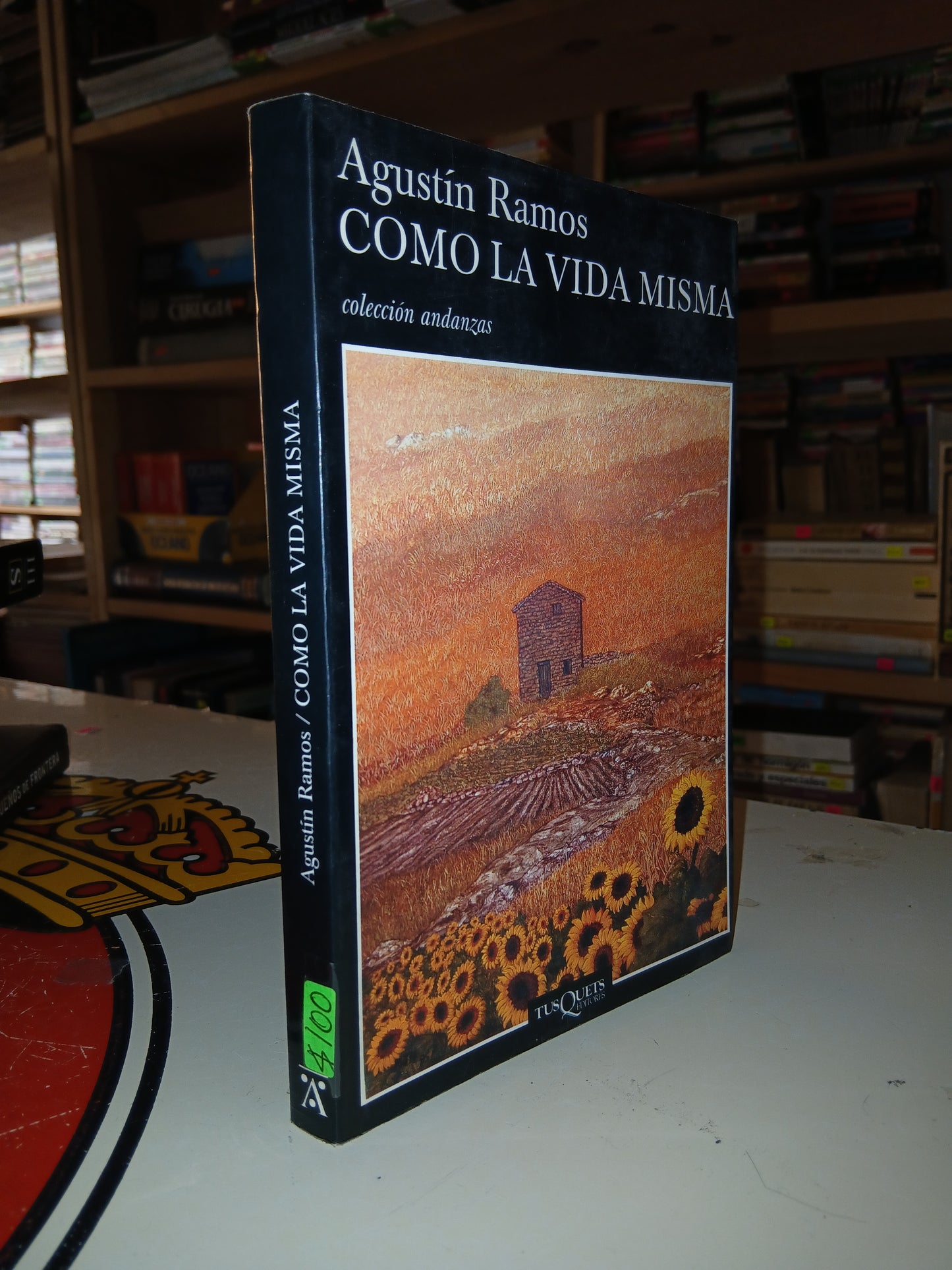 COMO LA VIDA MISMA POR AGUSTÍN RAMOS USADO NOVELA LITERARIO 207