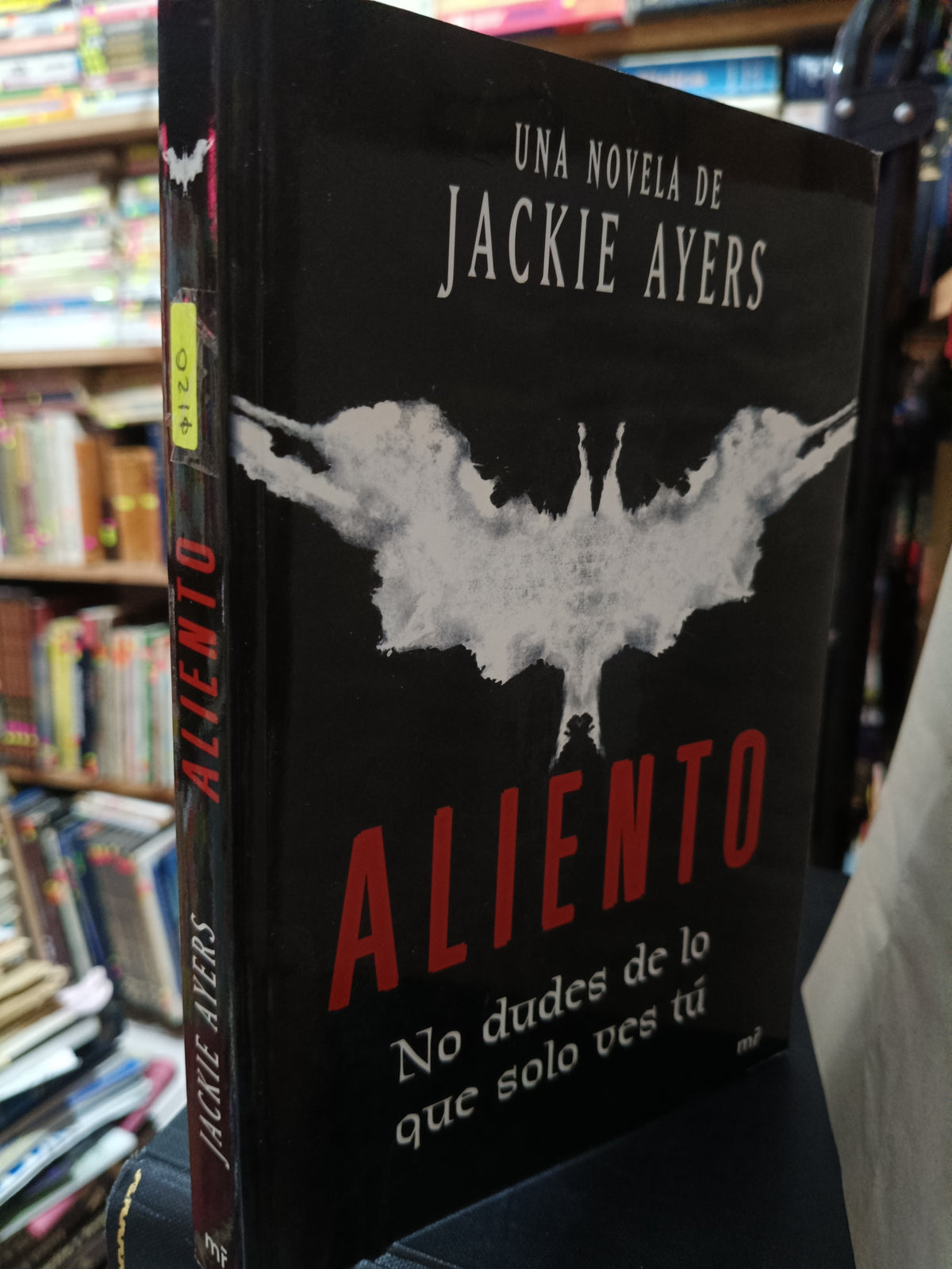 ALIENTO JACKIE AYERS USADO NOVELA LITERARIO 305