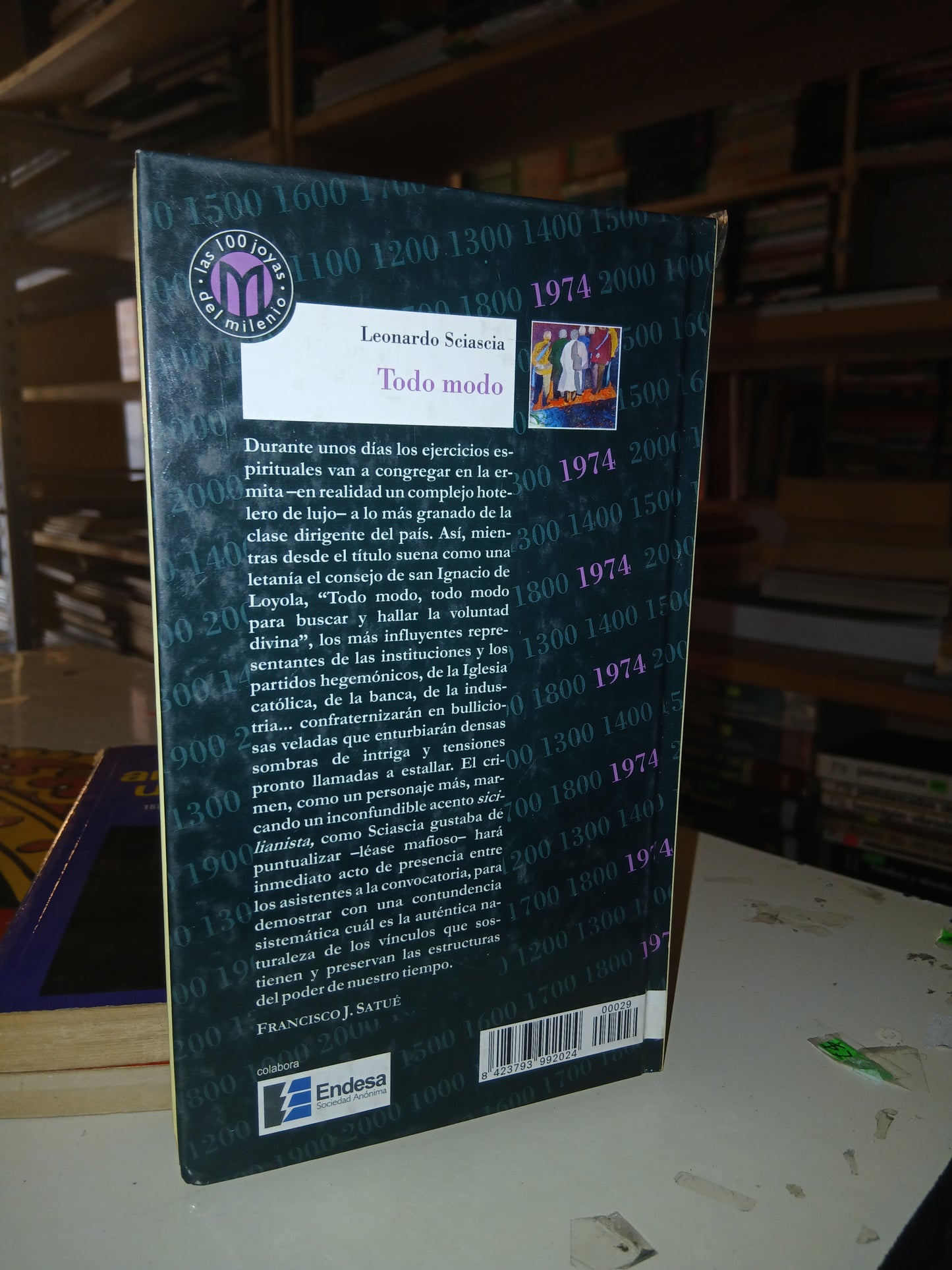 TODO MODO POR LEONARDO SCIASCIA USADO NOVELA LITERARIO 207