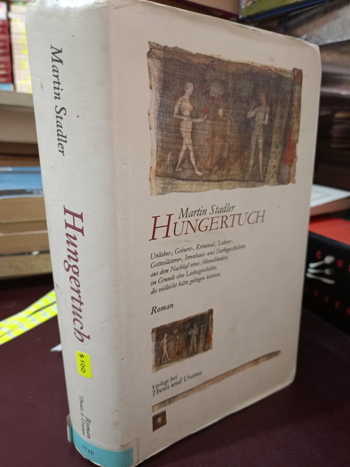 HUNGERTUCH POR MARTIN STADLER USADO IDIOMAS LITERARIO 305