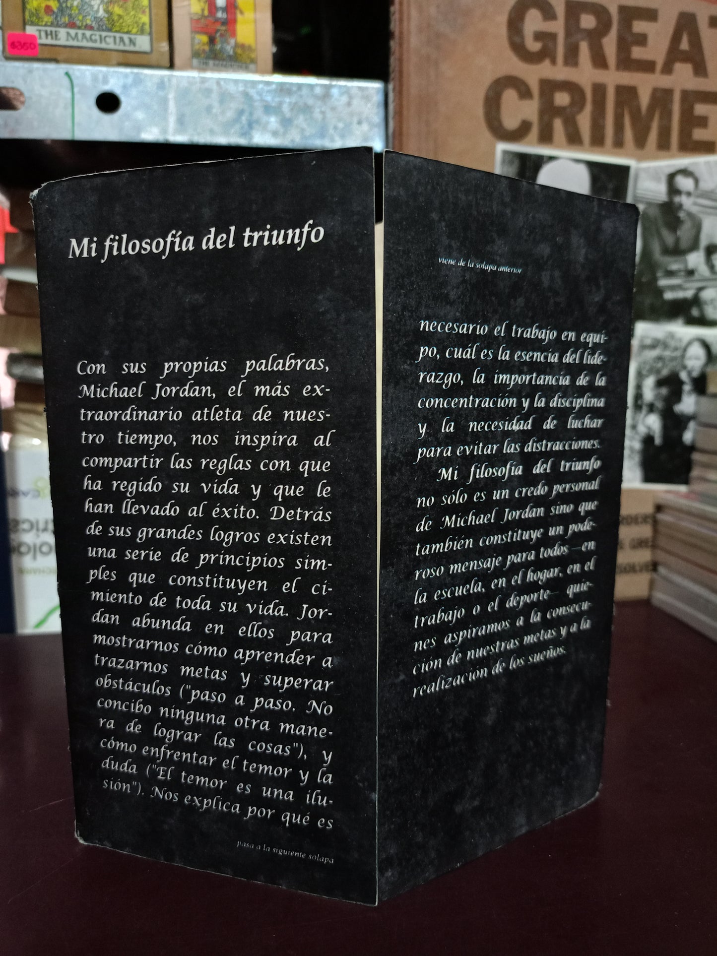 MI FILOSOFÍA DEL TRIUNFO POR MICHAEL JORDAN USADO SUPERACIÓN PERSONAL LITERARIO 305