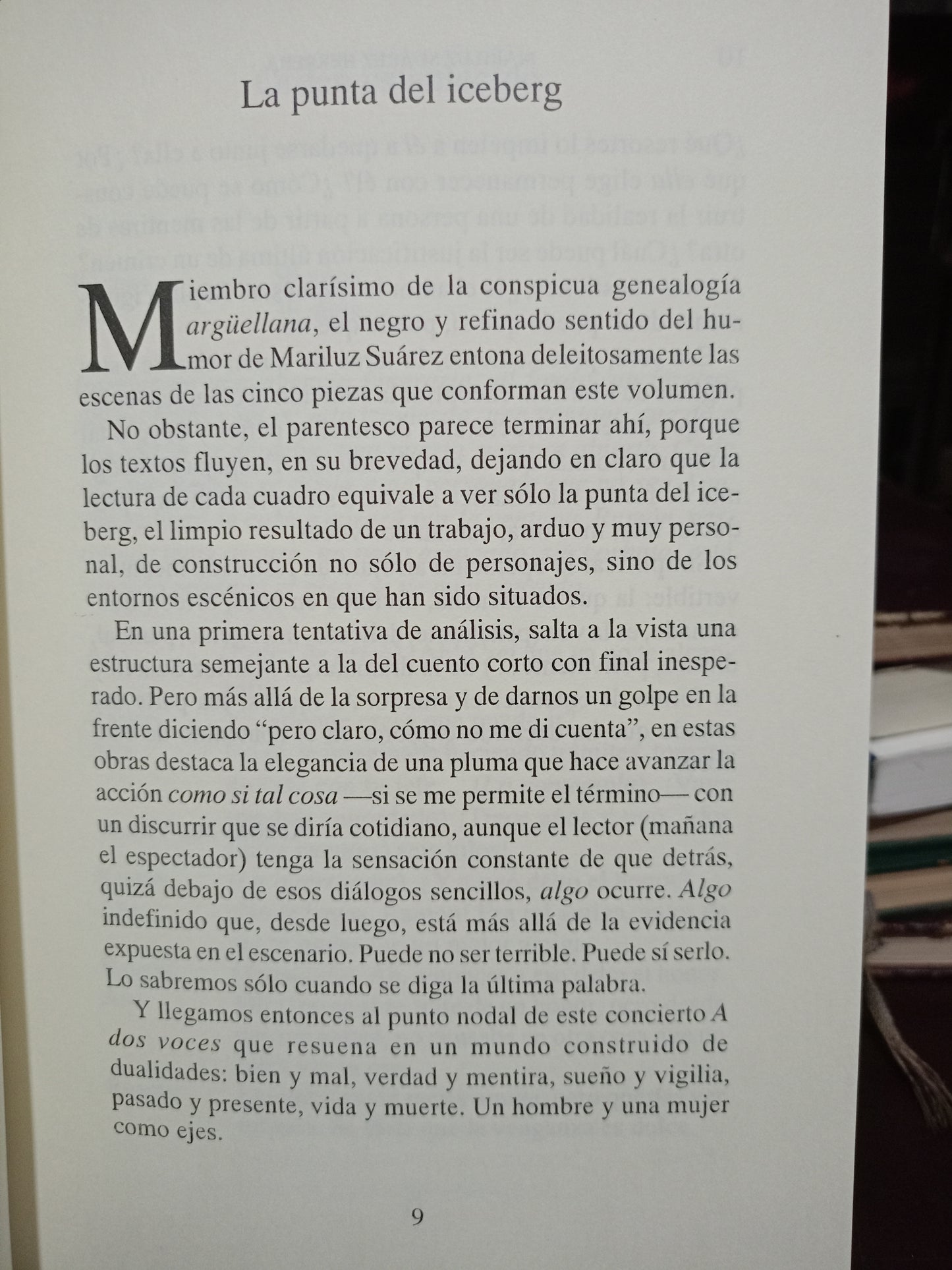 A DOS VOCES POR MARILUZ SUÁREZ HERRERA USADO NOVELA LITERARIO 305