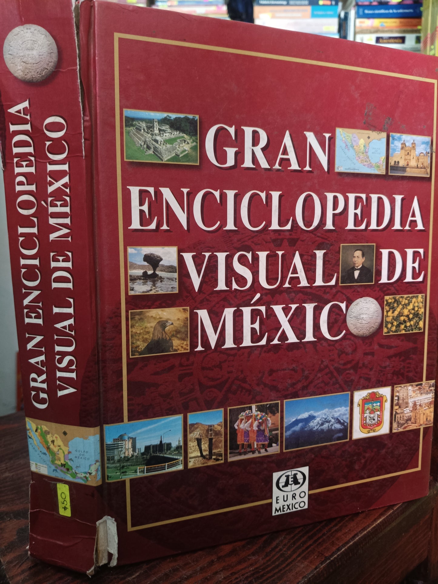 GRAN ENCICLOPEDIA VISUAL DE MEXICO EUROMEXICO USADO HISTORIA LITERARIO 305