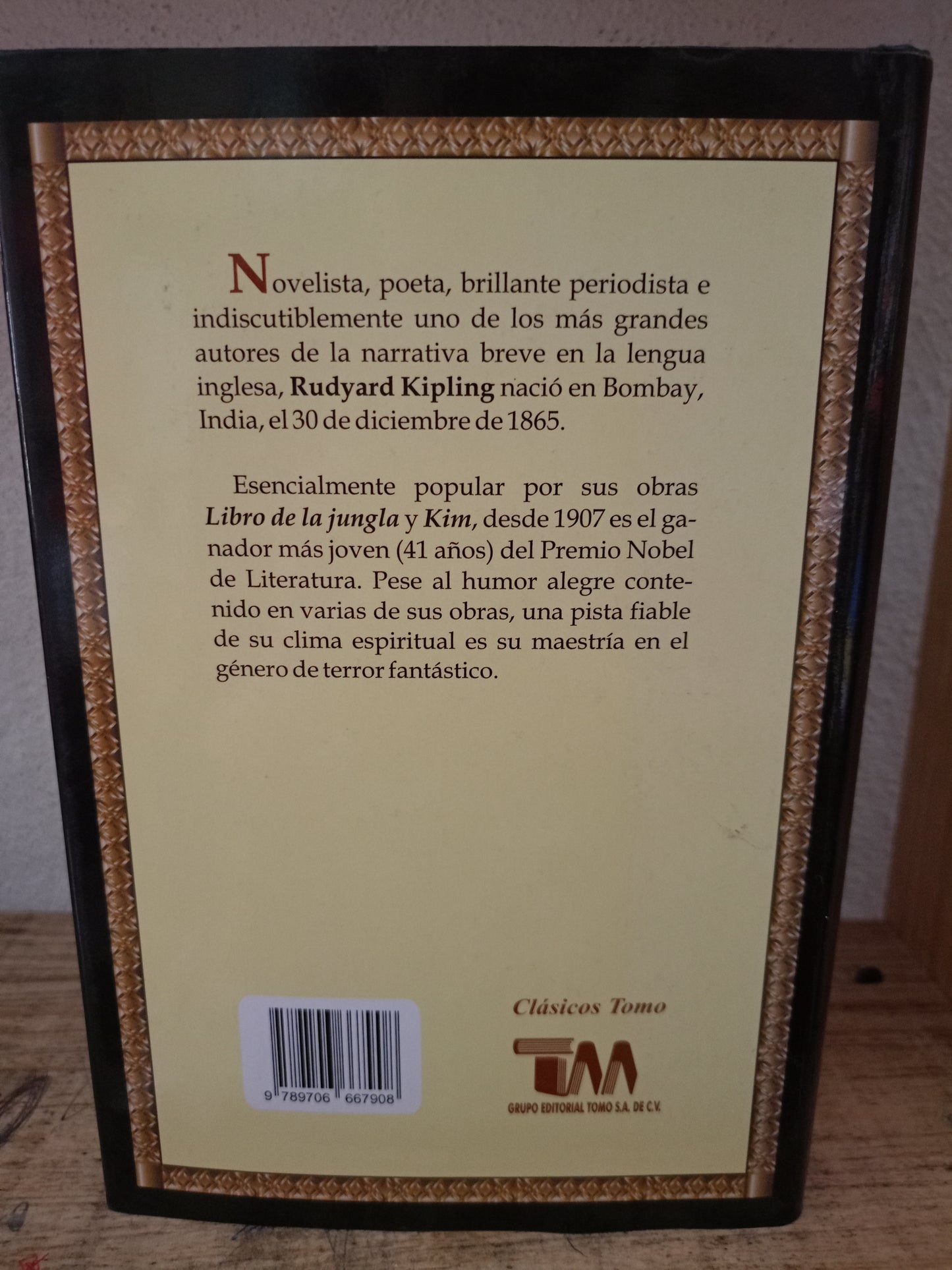 CAPITANES INTRÉPIDOS Y OTROS CUENTOS POR RUDYARD KIPLING USADO NOVELA LITERARIO 305