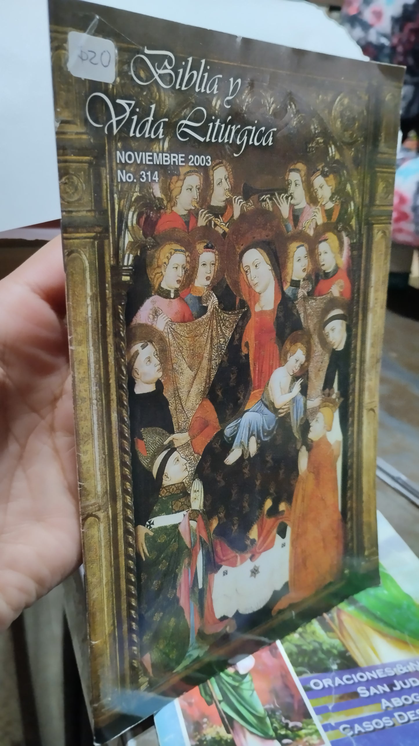 BIBLIA Y VIDA LITURGICA LIBRO USADO RELIGION ALDAMA