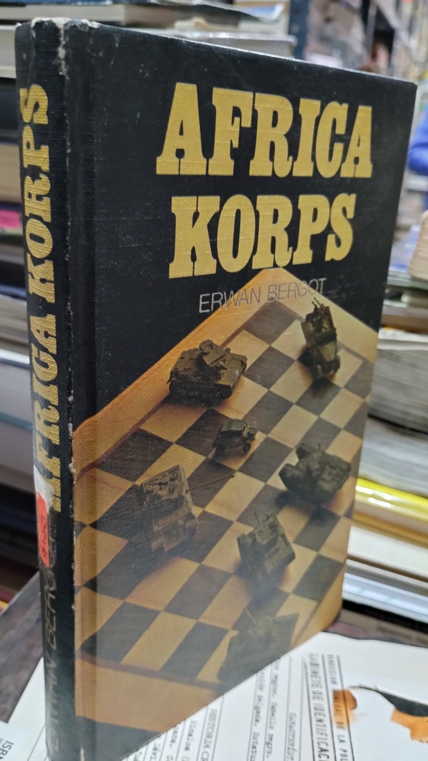 AFRICA KORPS POR ERWAN BERGOT LIBRO USADO NOVELAS ALDAMA