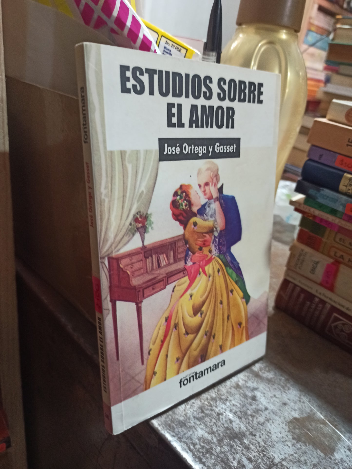 ESTUDIOS SOBRE EL AMOR POR JOSE ORTEGA Y GASSET USADO NOVELAS ALDAMA