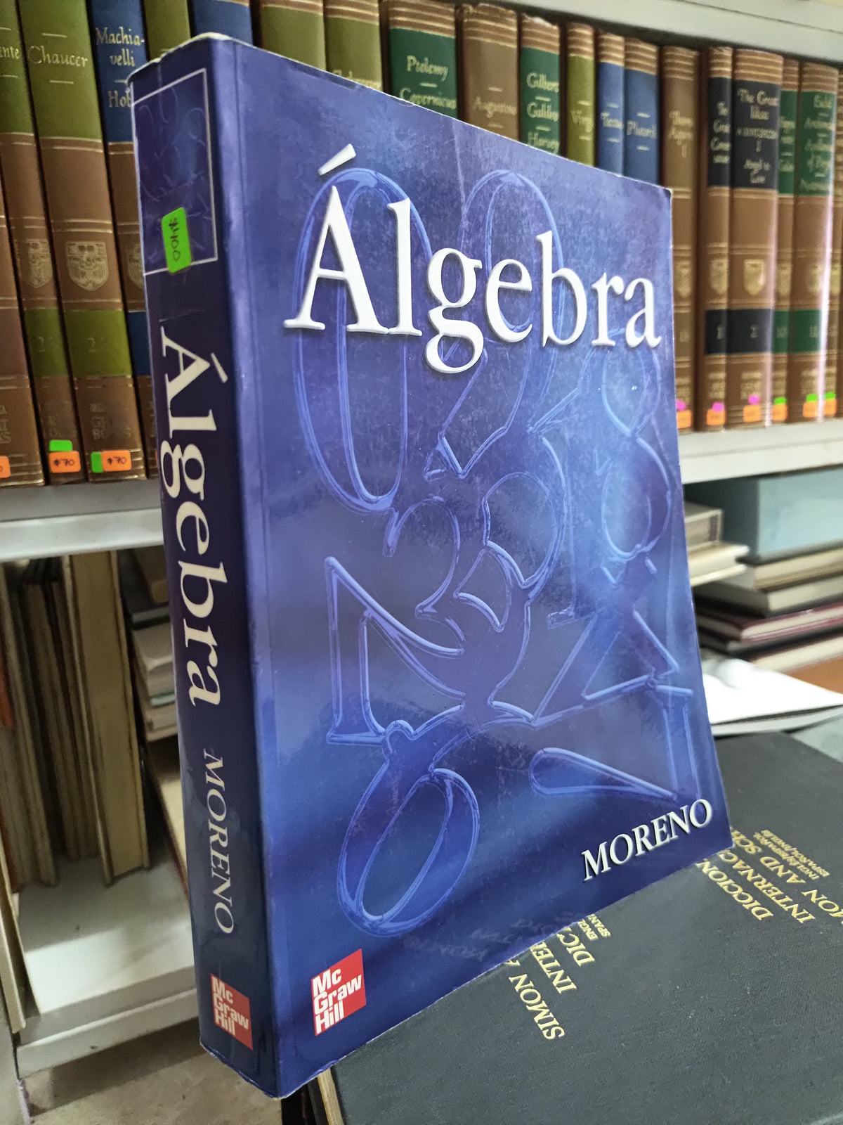 ALGEBRA POR JOSE LUIS MORENO ARANDA USADO MATEMÁTICAS JUAREZ 515