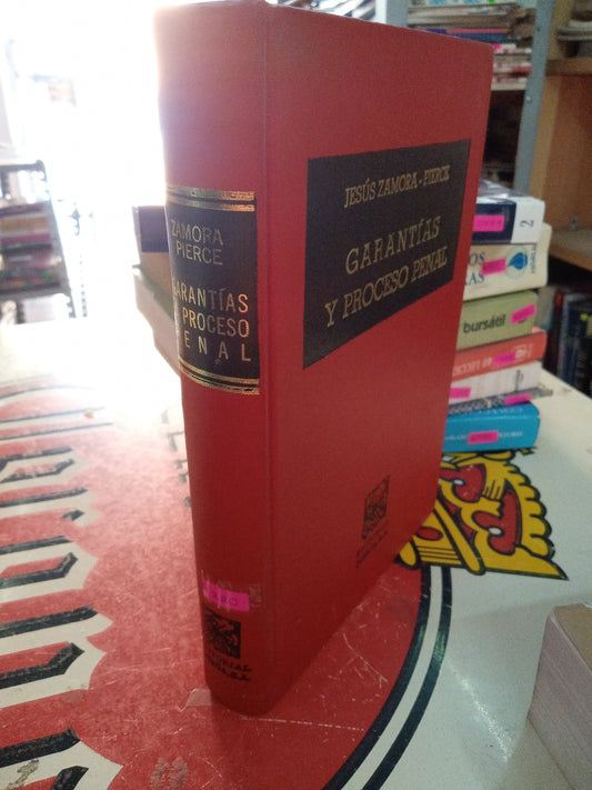 GARANTIAS Y PROCESOS PENAL POR JESUS ZAMORA PIERCE USADO DERECHO LITERARIO 207